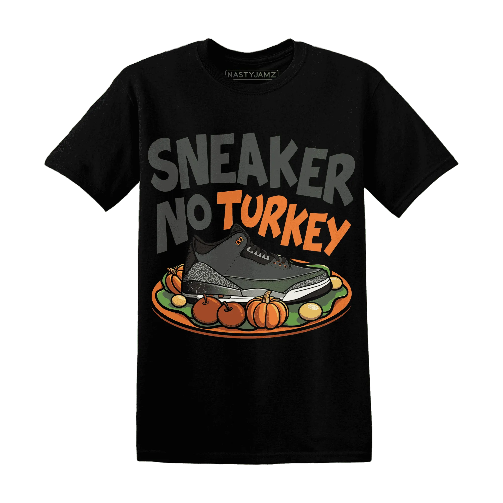 Fear-Pack-3s-NastyJamz-T-Shirt-Match-Sneaker-No-Turkey