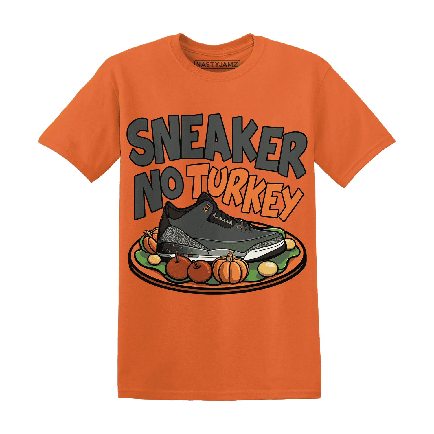 Fear-Pack-3s-NastyJamz-T-Shirt-Match-Sneaker-No-Turkey