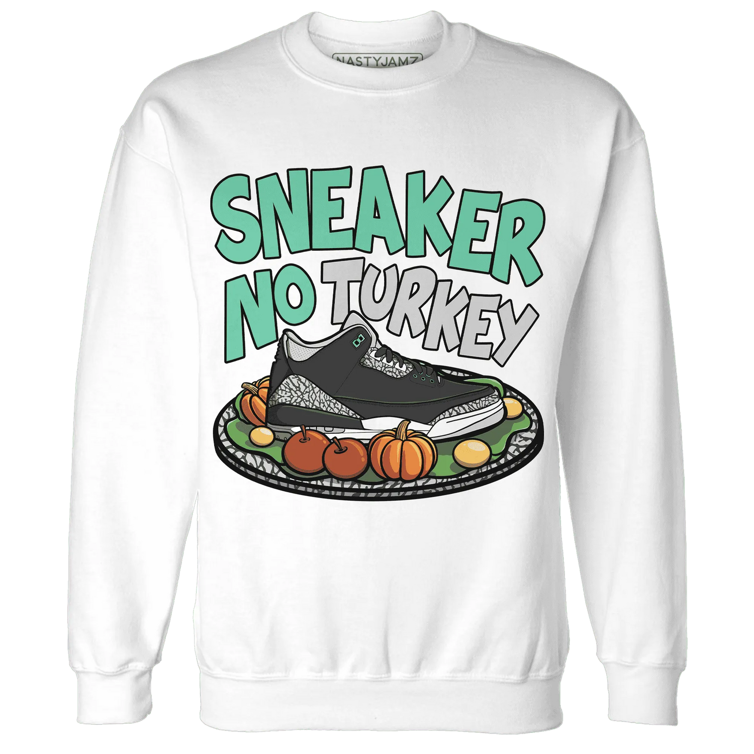 Green-Glow-3s-NastyJamz-Sweatshirt-Match-Sneaker-No-Turkey