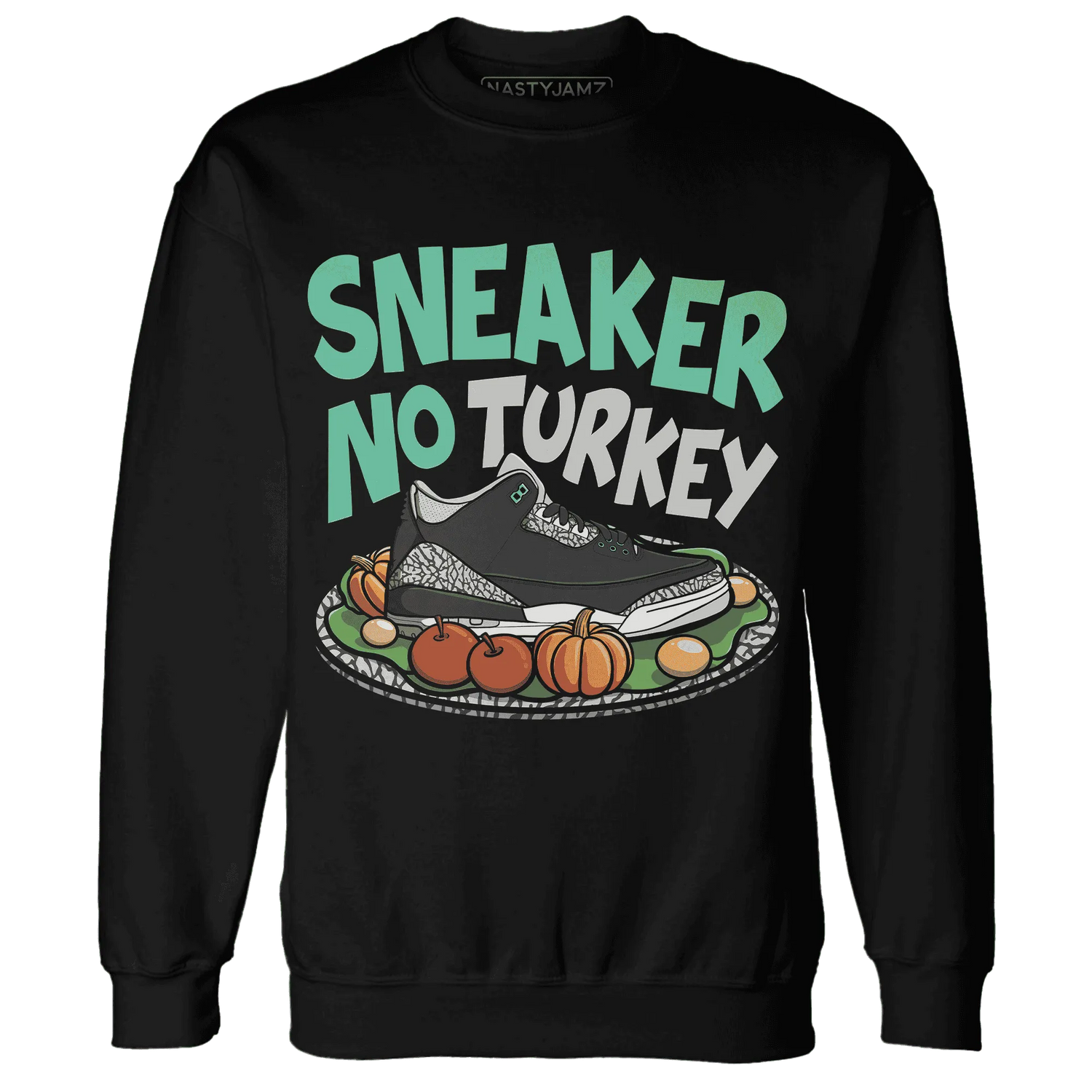 Green-Glow-3s-NastyJamz-Sweatshirt-Match-Sneaker-No-Turkey