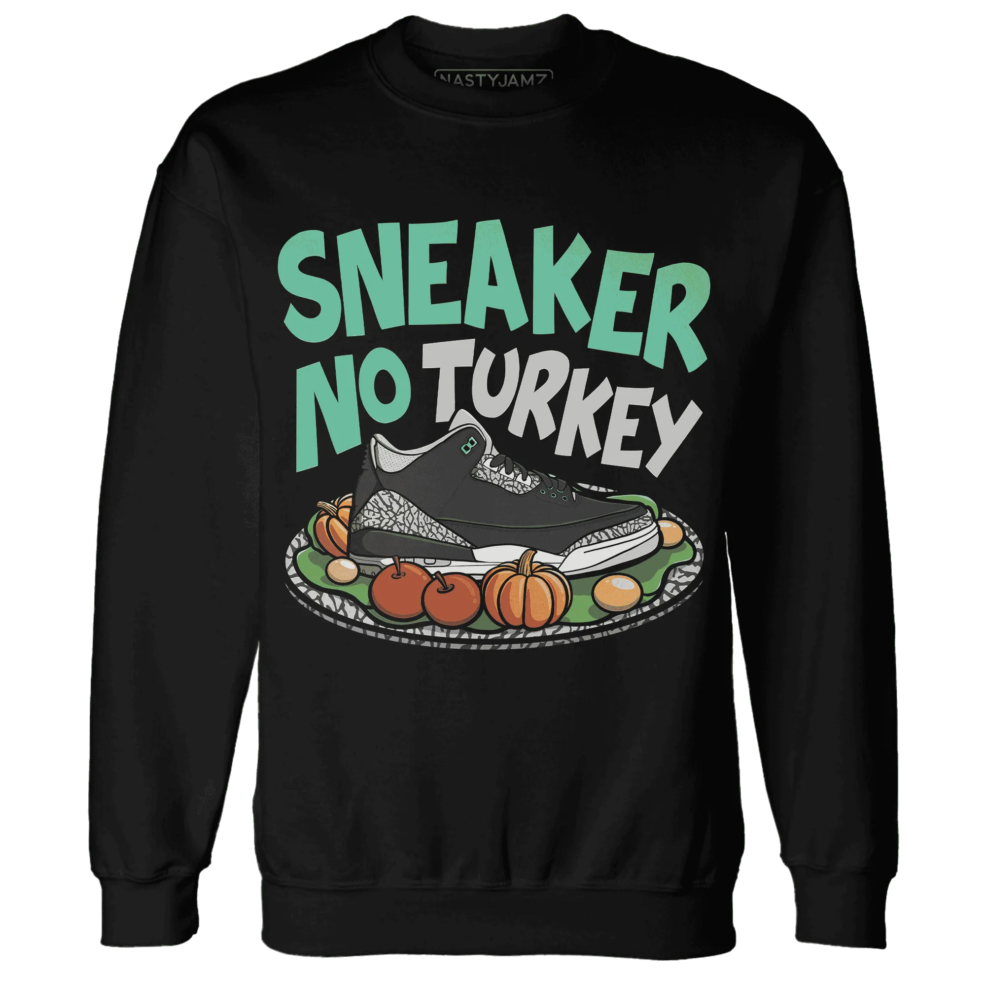 Green-Glow-3s-NastyJamz-Sweatshirt-Match-Sneaker-No-Turkey