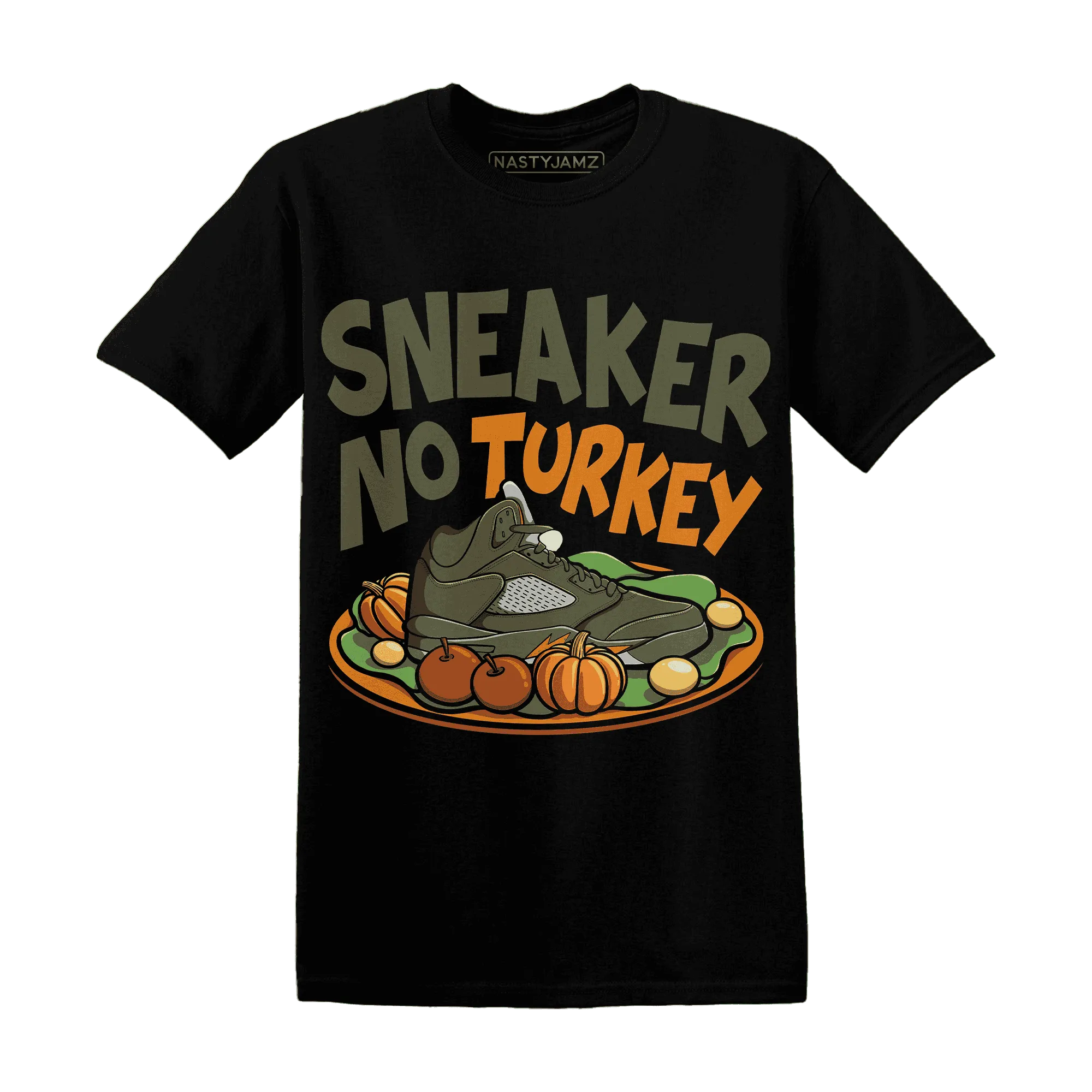 Olive-5s-NastyJamz-T-Shirt-Match-Sneaker-No-Turkey