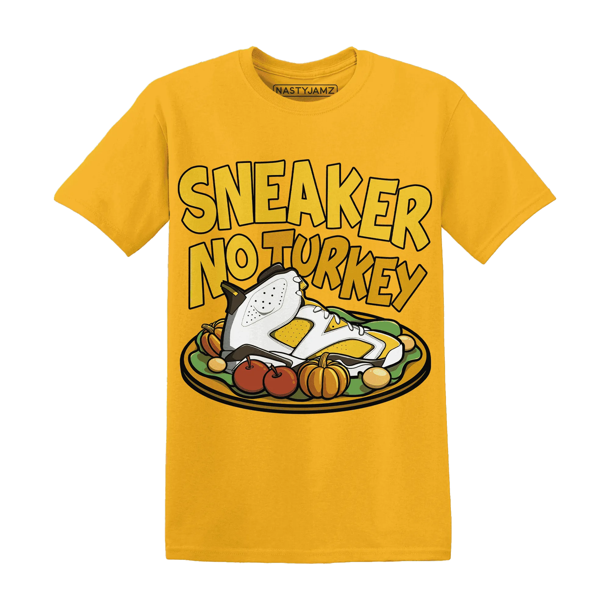 Yellow-Ochre-6s-NastyJamz-T-Shirt-Match-Sneaker-No-Turkey