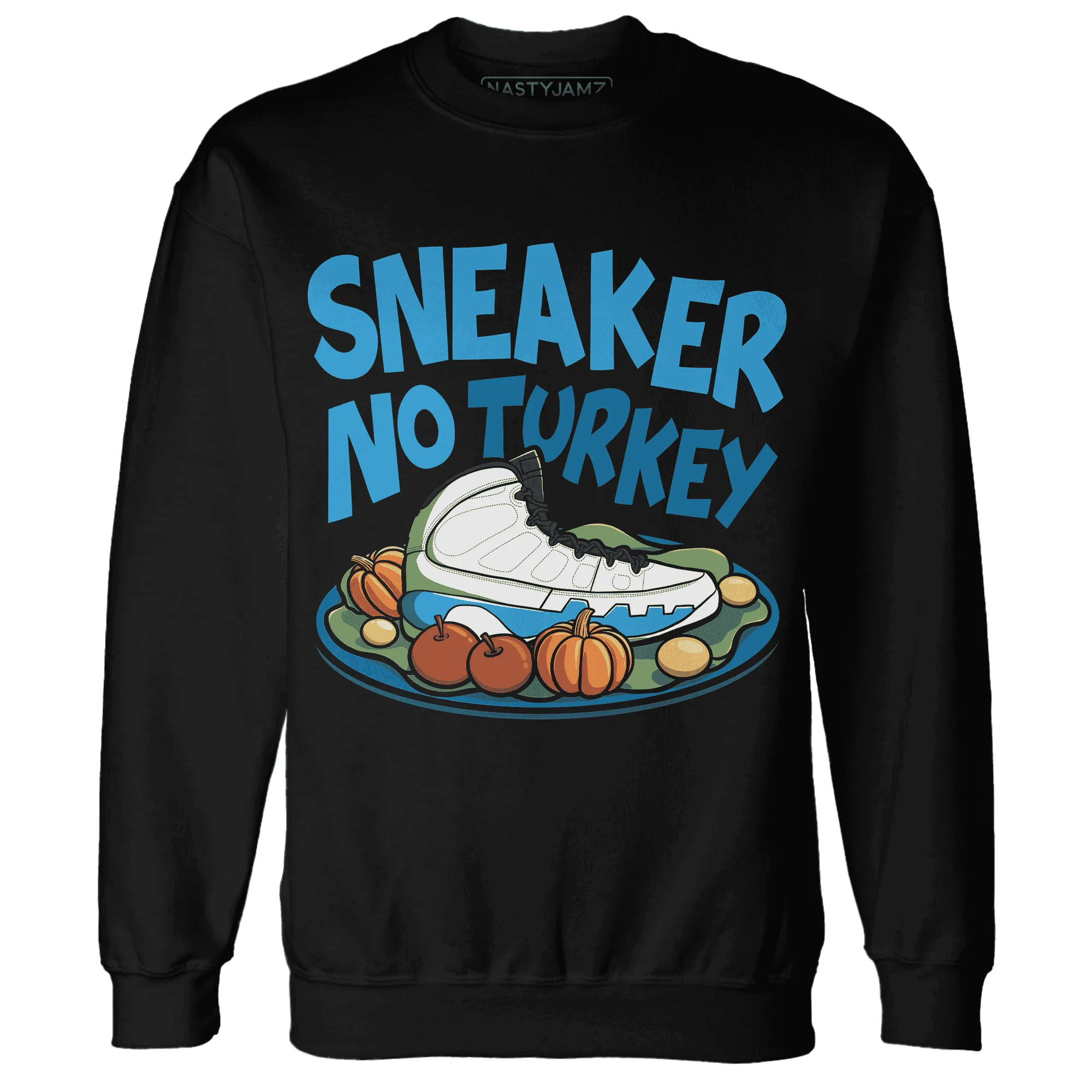 Powder-Blue-9s-NastyJamz-Sweatshirt-Match-Sneaker-No-Turkey