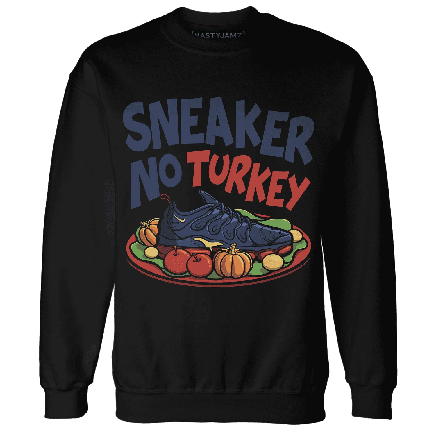 VaporMax-Air-Plus-Midnight-Navy-Gold-Black-NastyJamz-Sweatshirt-Match-Sneaker-No-Turkey