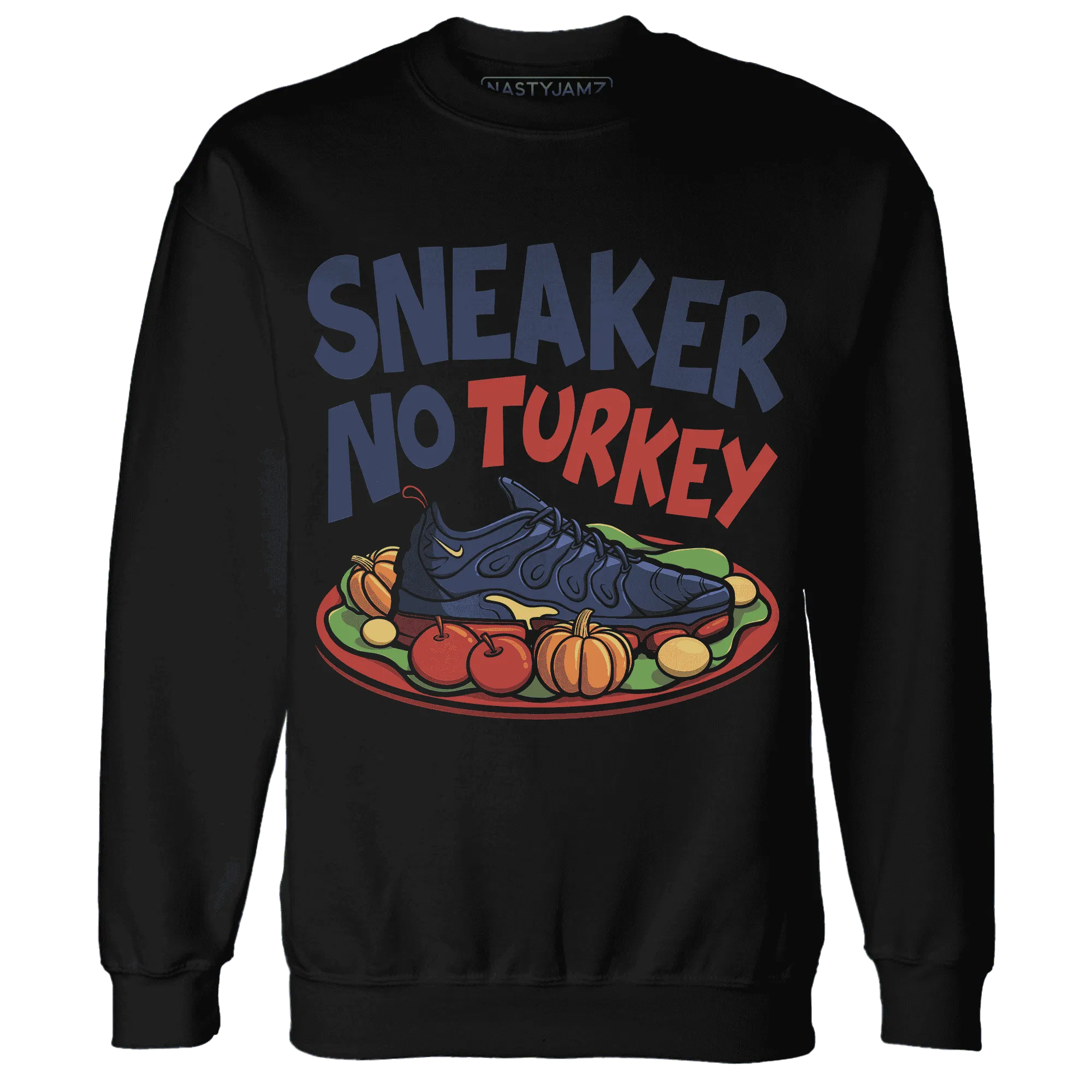VaporMax-Air-Plus-Midnight-Navy-Gold-Black-NastyJamz-Sweatshirt-Match-Sneaker-No-Turkey