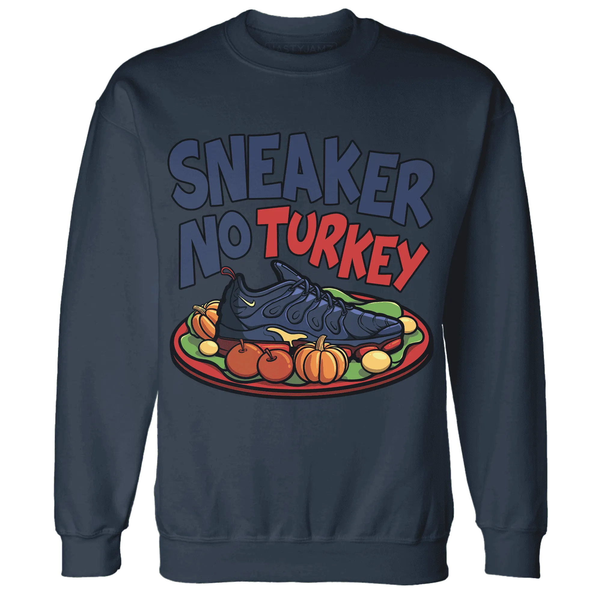 VaporMax-Air-Plus-Midnight-Navy-Gold-Black-NastyJamz-Sweatshirt-Match-Sneaker-No-Turkey
