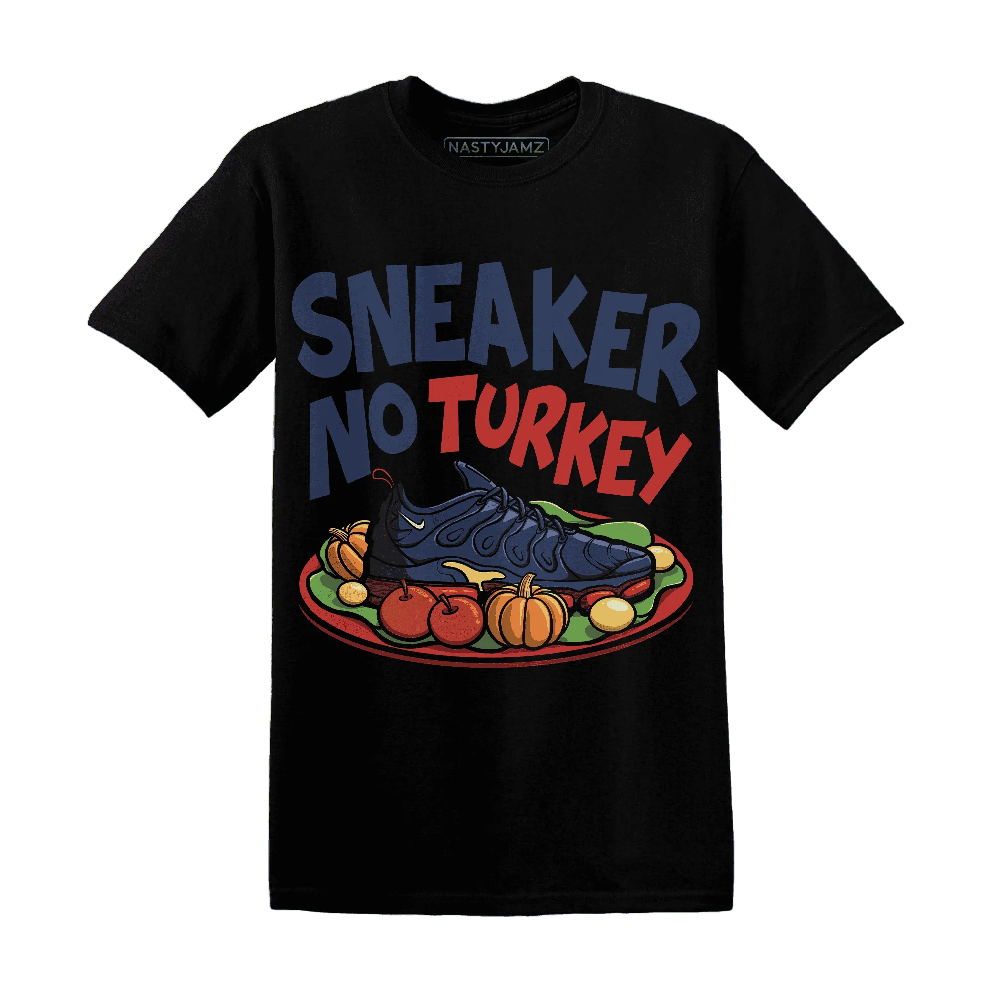 VaporMax-Air-Plus-Midnight-Navy-Gold-Black-NastyJamz-T-Shirt-Match-Sneaker-No-Turkey