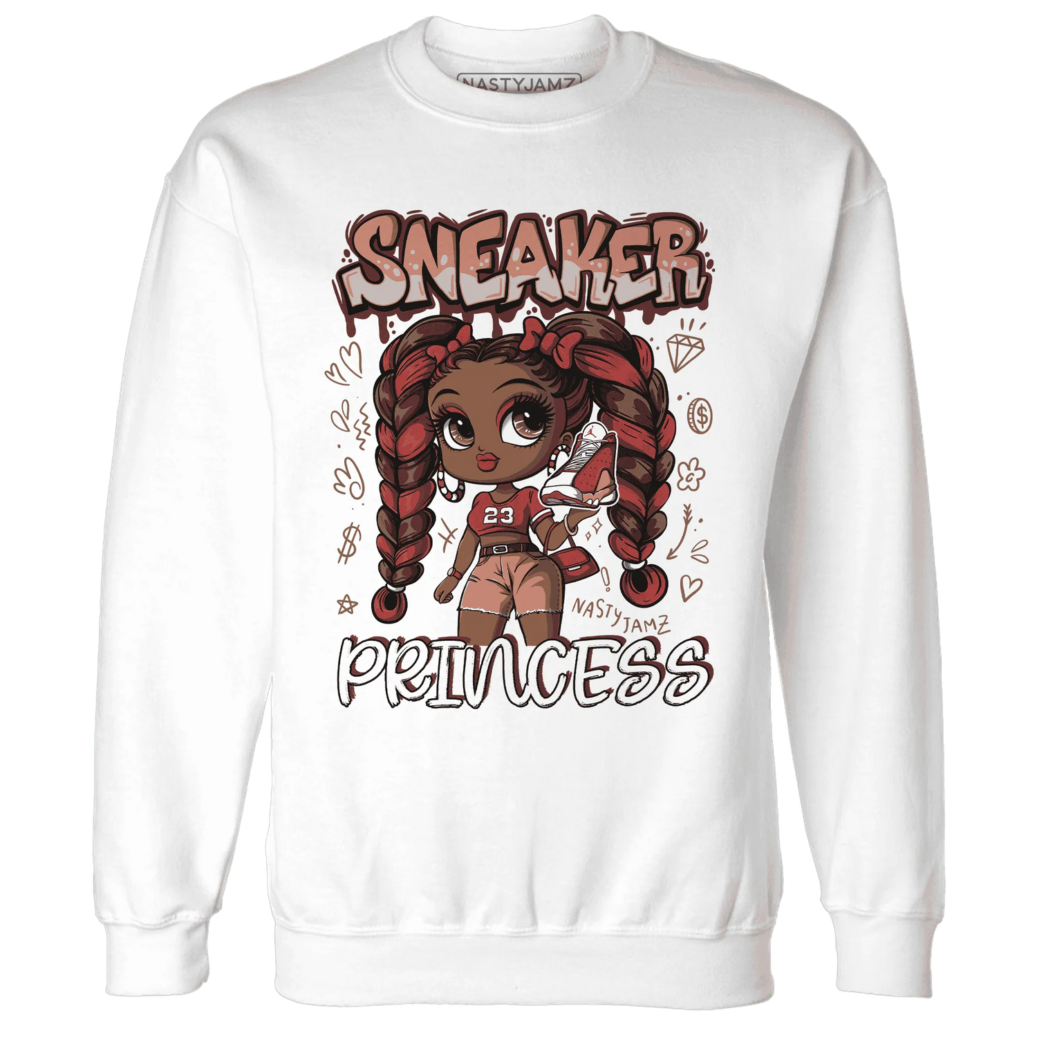 Dune-Red-13s-Sweatshirt-Match-Sneaker-Princess