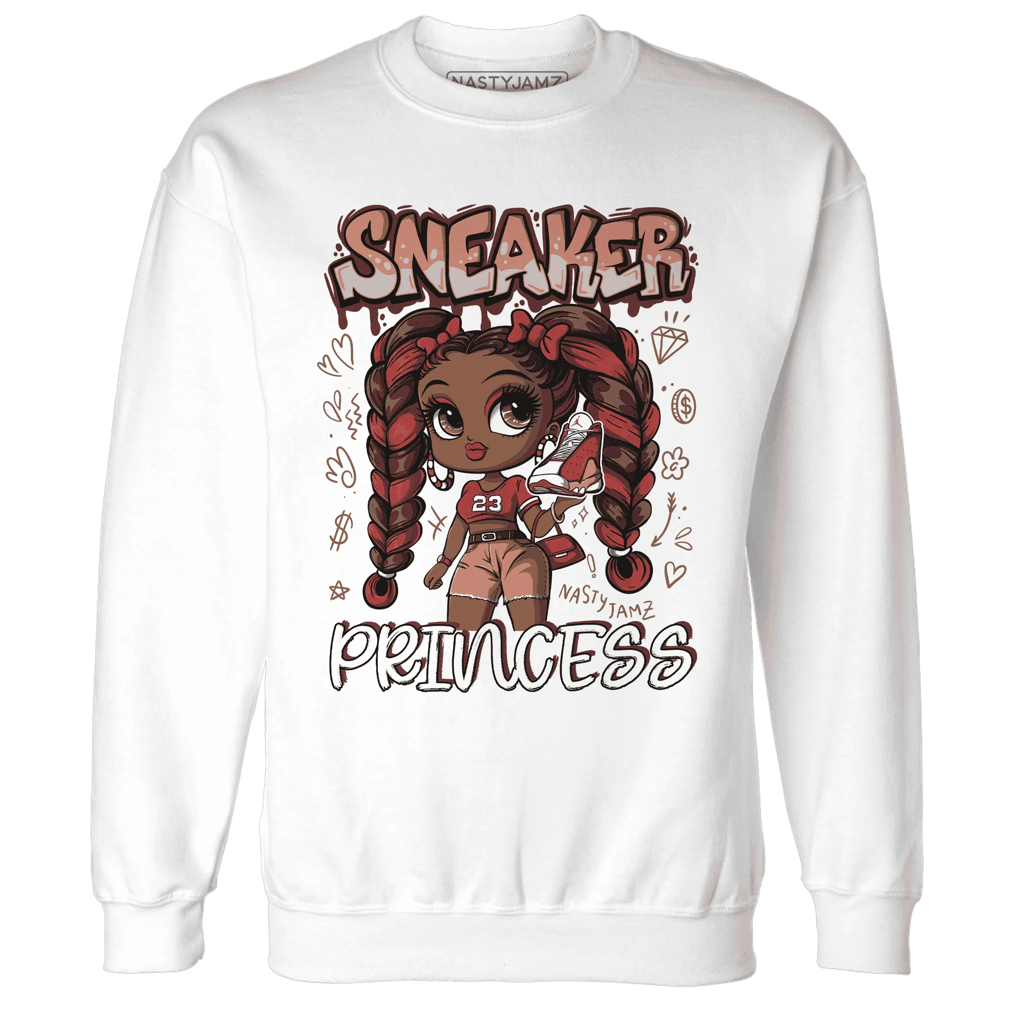 Dune-Red-13s-Sweatshirt-Match-Sneaker-Princess