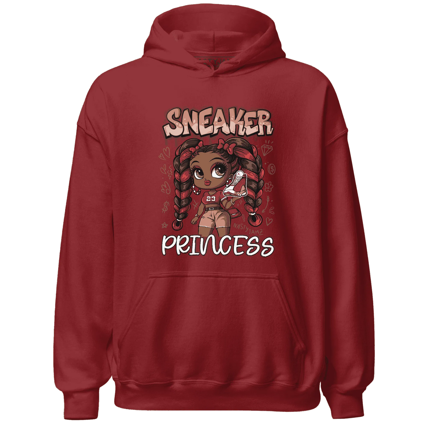 Dune-Red-13s-Hoodie-Match-Sneaker-Princess