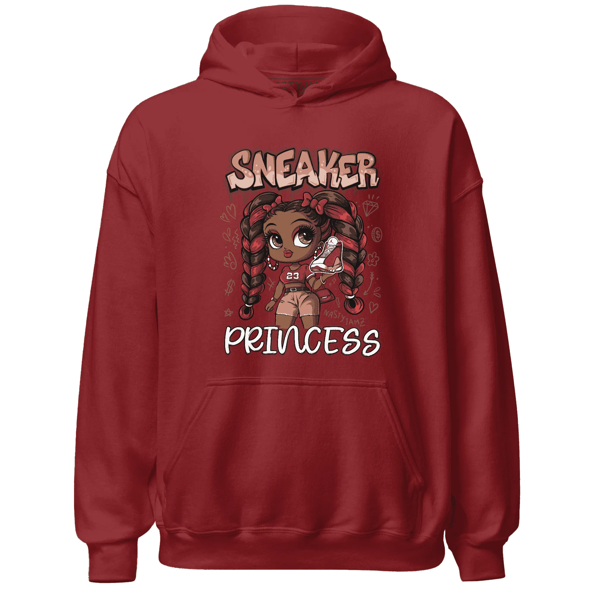 Dune-Red-13s-Hoodie-Match-Sneaker-Princess