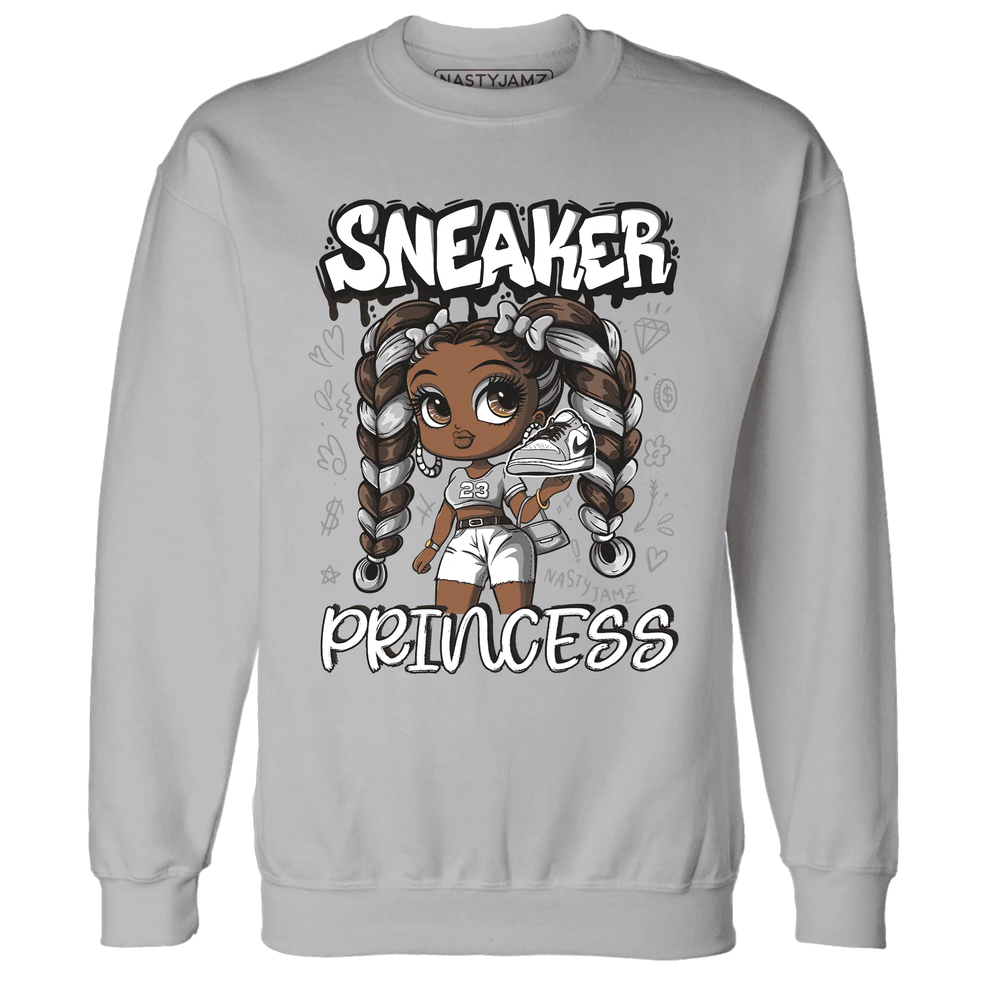 Wolf-Grey-1s-Sweatshirt-Match-Sneaker-Princess