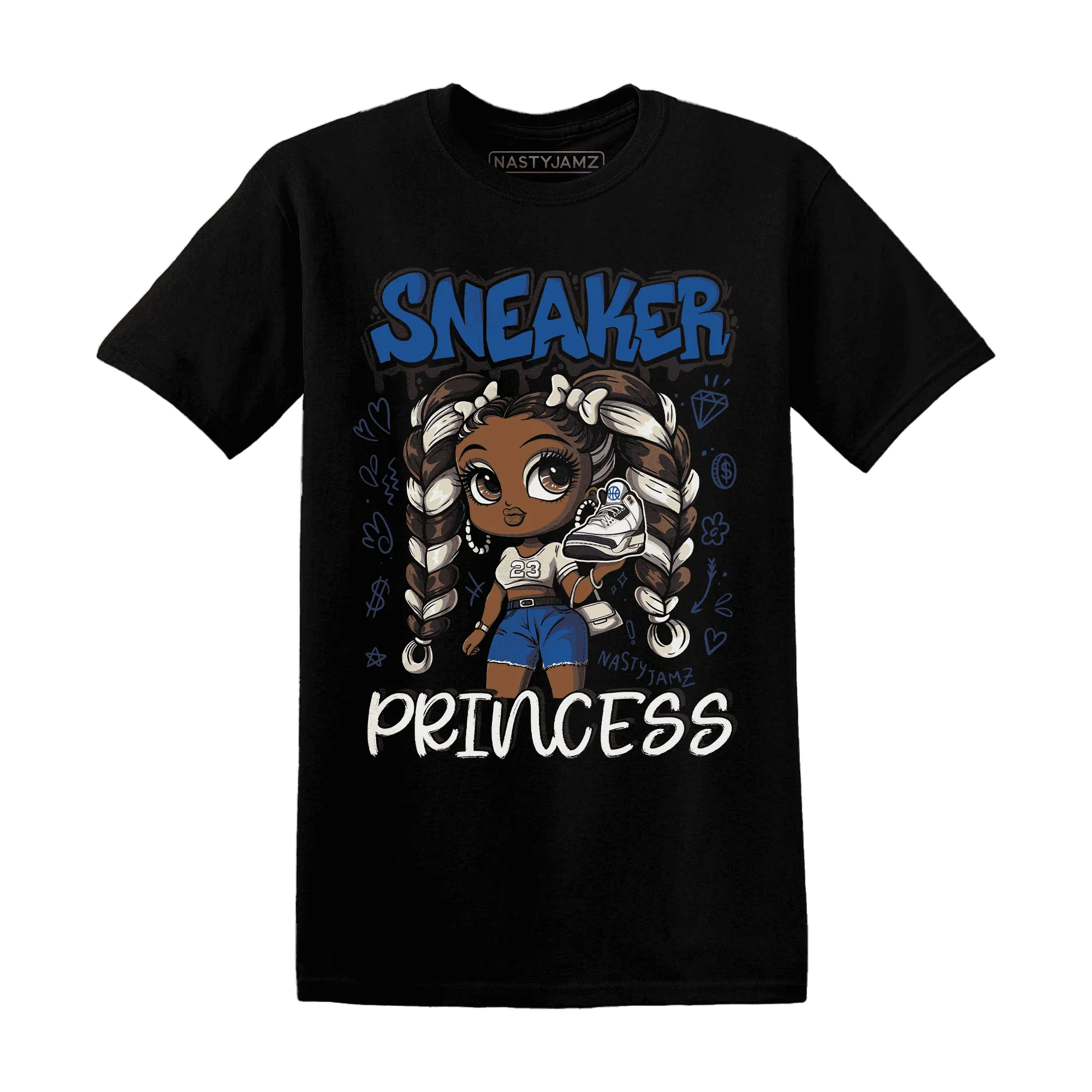 Quaiii-54-3s-T-Shirt-Match-Sneaker-Princess