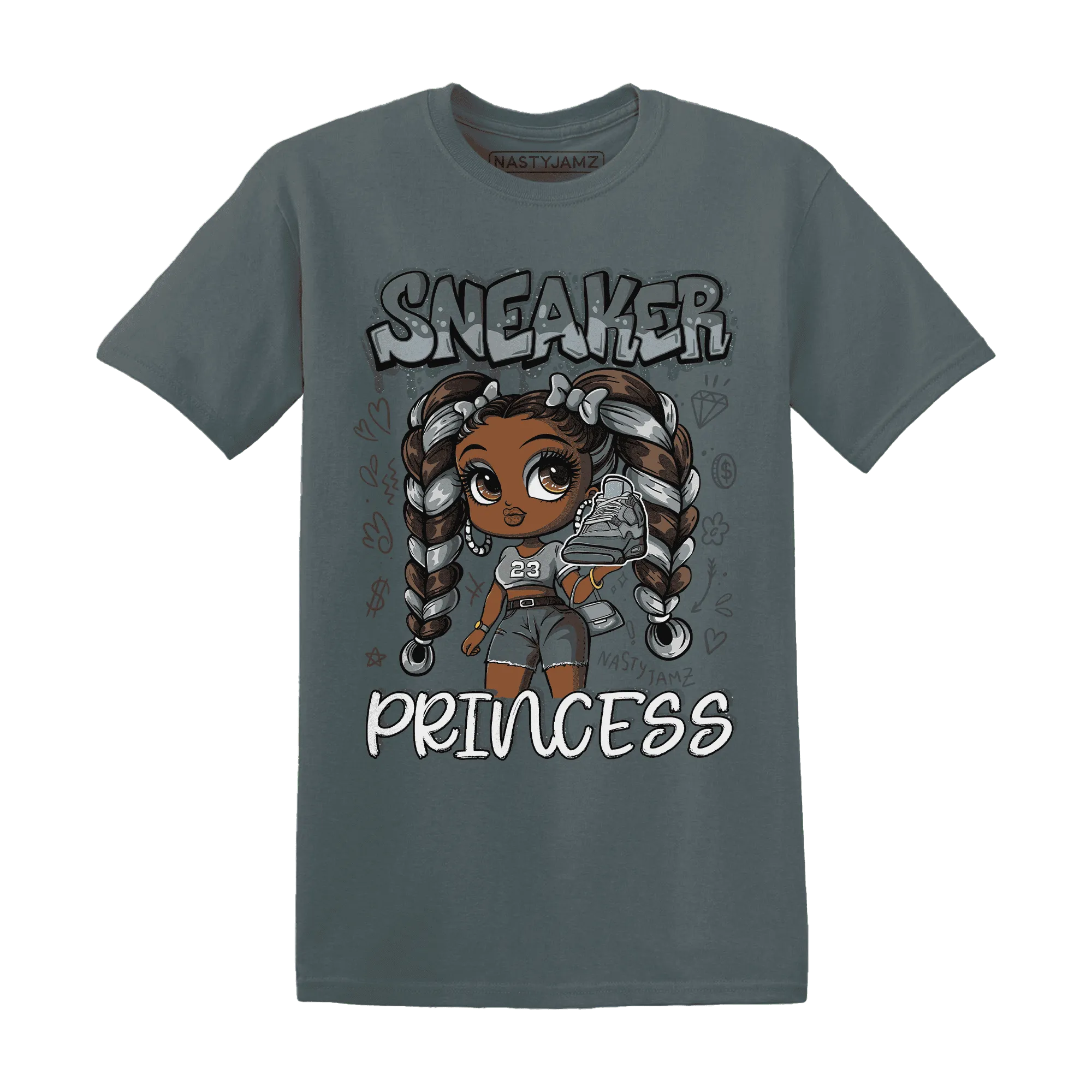 Paris-Olympicsss-4s-T-Shirt-Match-Sneaker-Princess