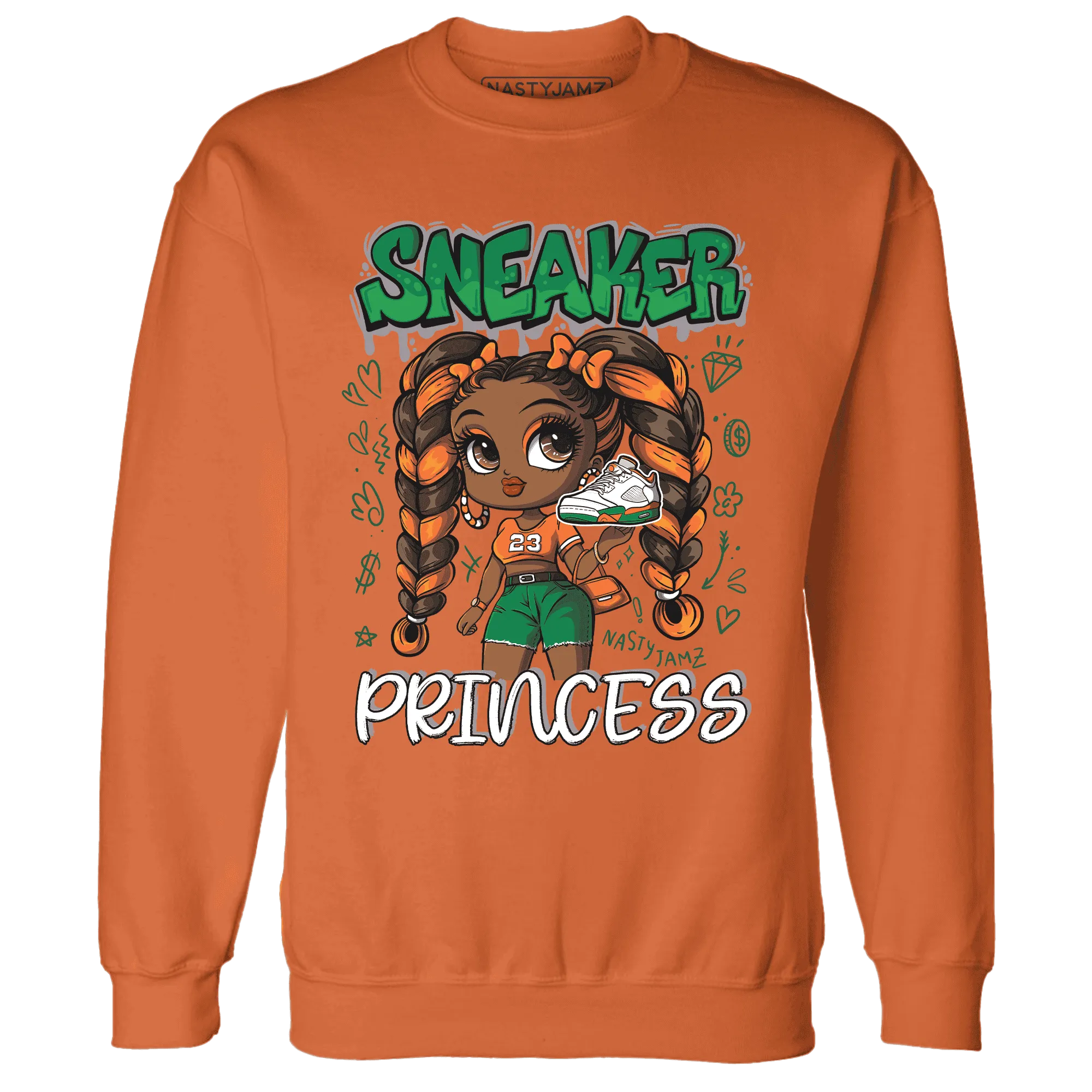 MAM-Hurricanes-5s-Sweatshirt-Match-Sneaker-Princess