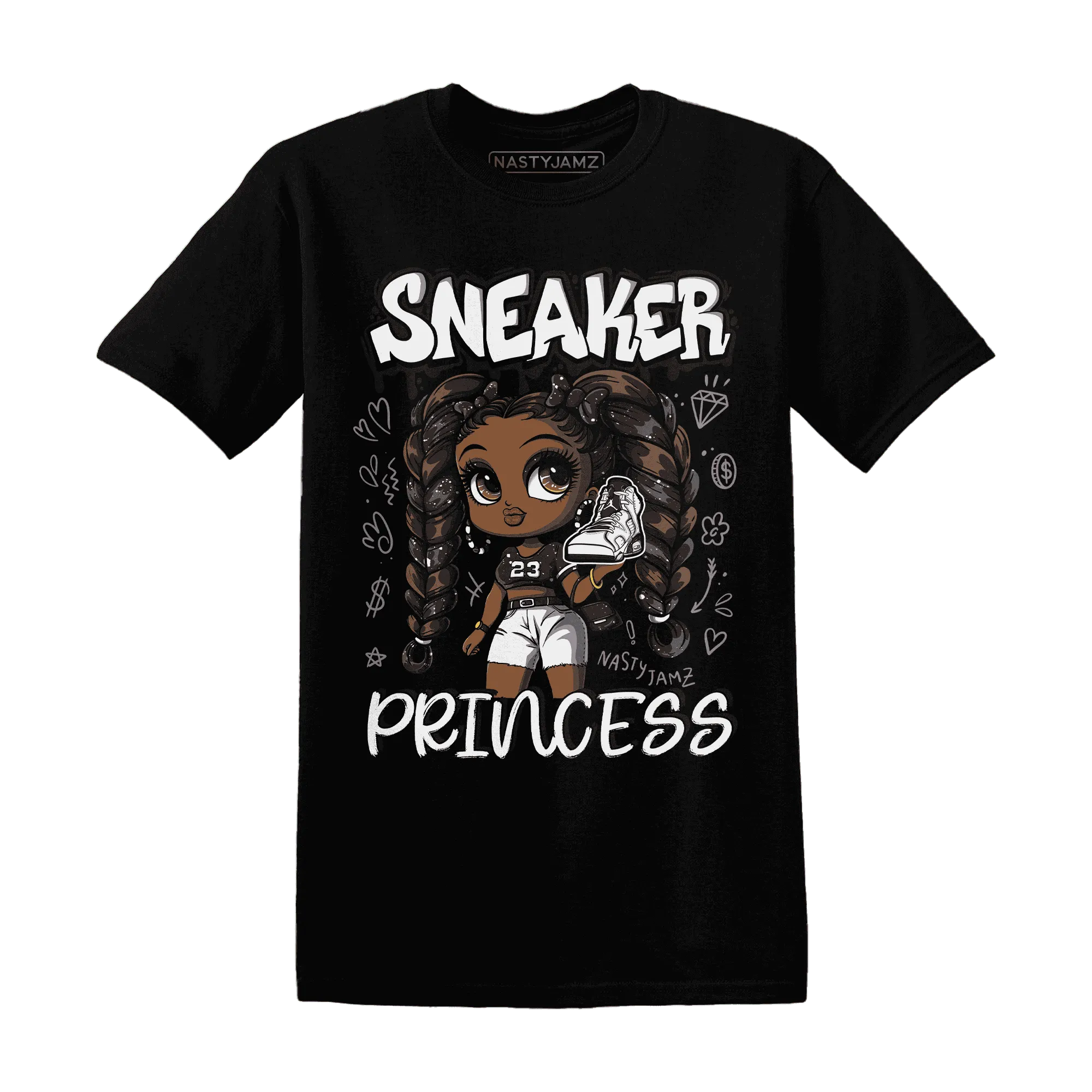 Reverse-Oreo-6s-T-Shirt-Match-Sneaker-Princess