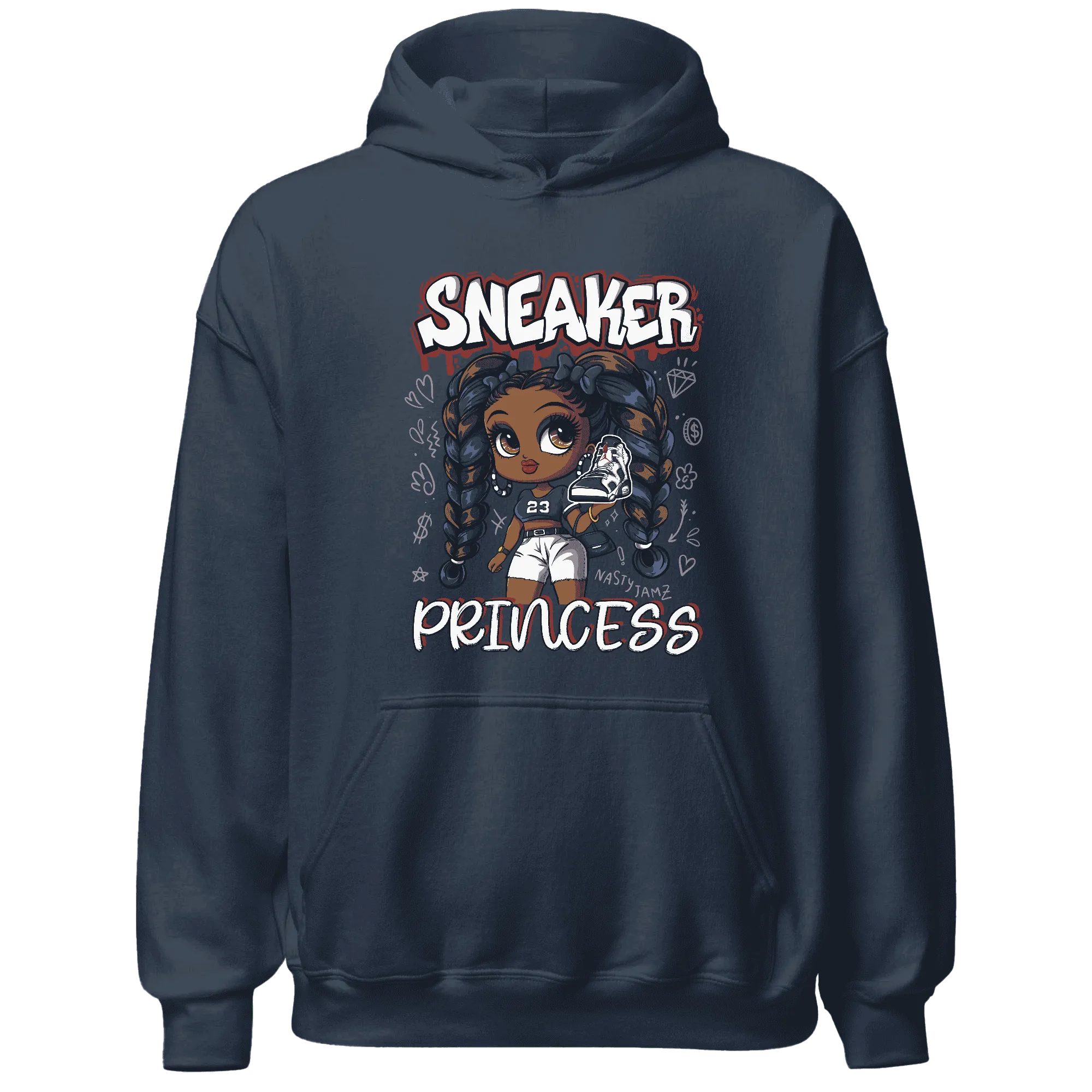 White-Navy-6s-Hoodie-Match-Sneaker-Princess