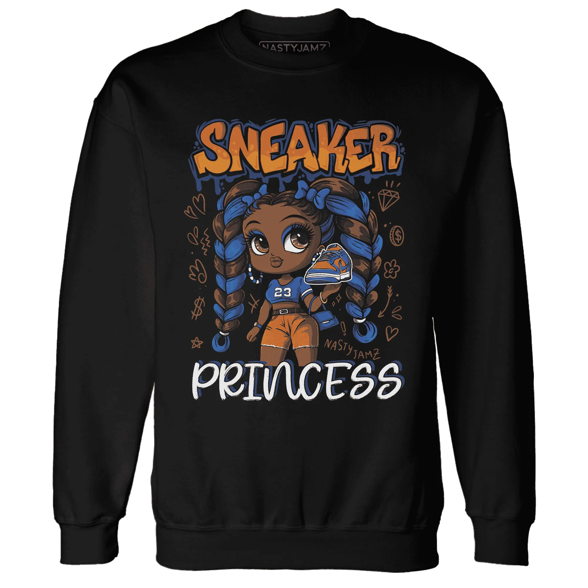 Dunk-Low-Knicks-Sweatshirt-Match-Sneaker-Princess