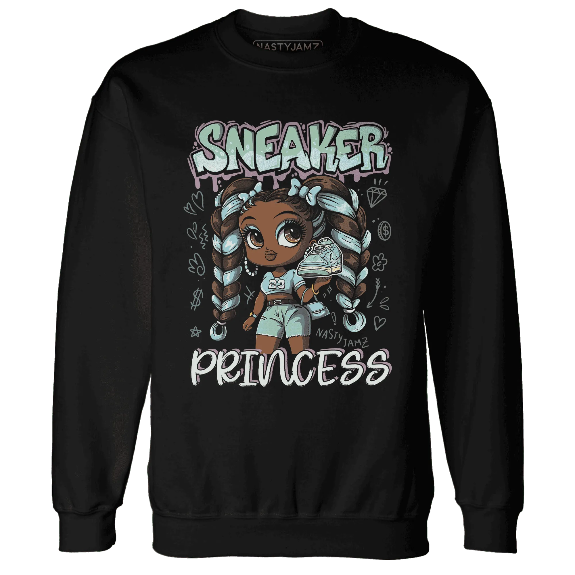 Dunk-Verdy-Visty-Blue-Gaze-Light-Arctic-Sweatshirt-Match-Sneaker-Princess