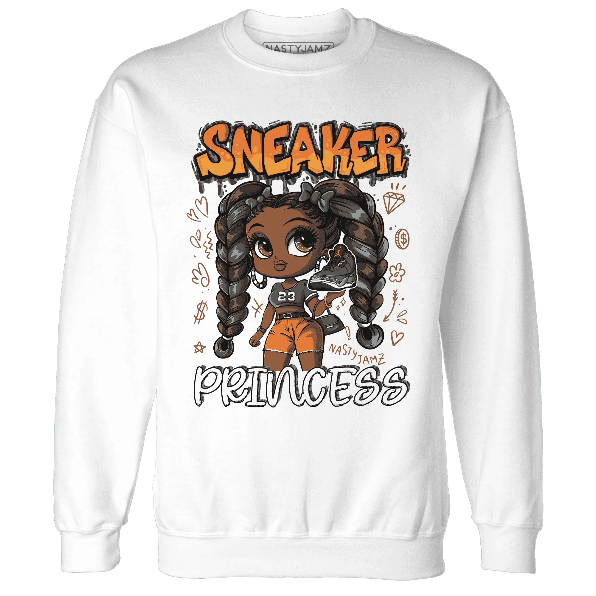 Fear-Pack-3s-Sweatshirt-Match-Sneaker-Princess