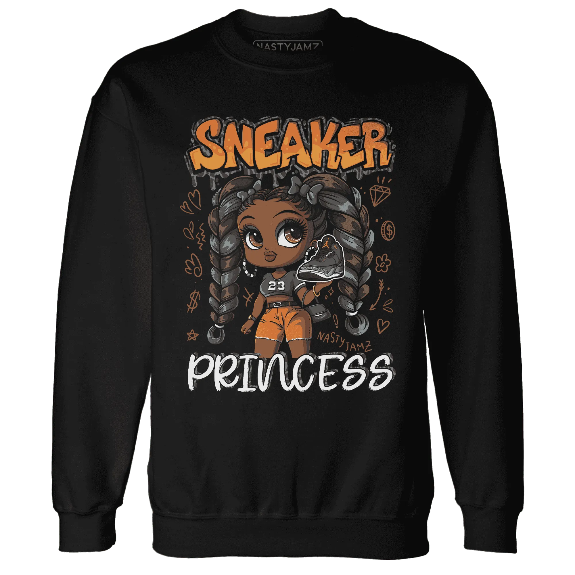 Fear-Pack-3s-Sweatshirt-Match-Sneaker-Princess