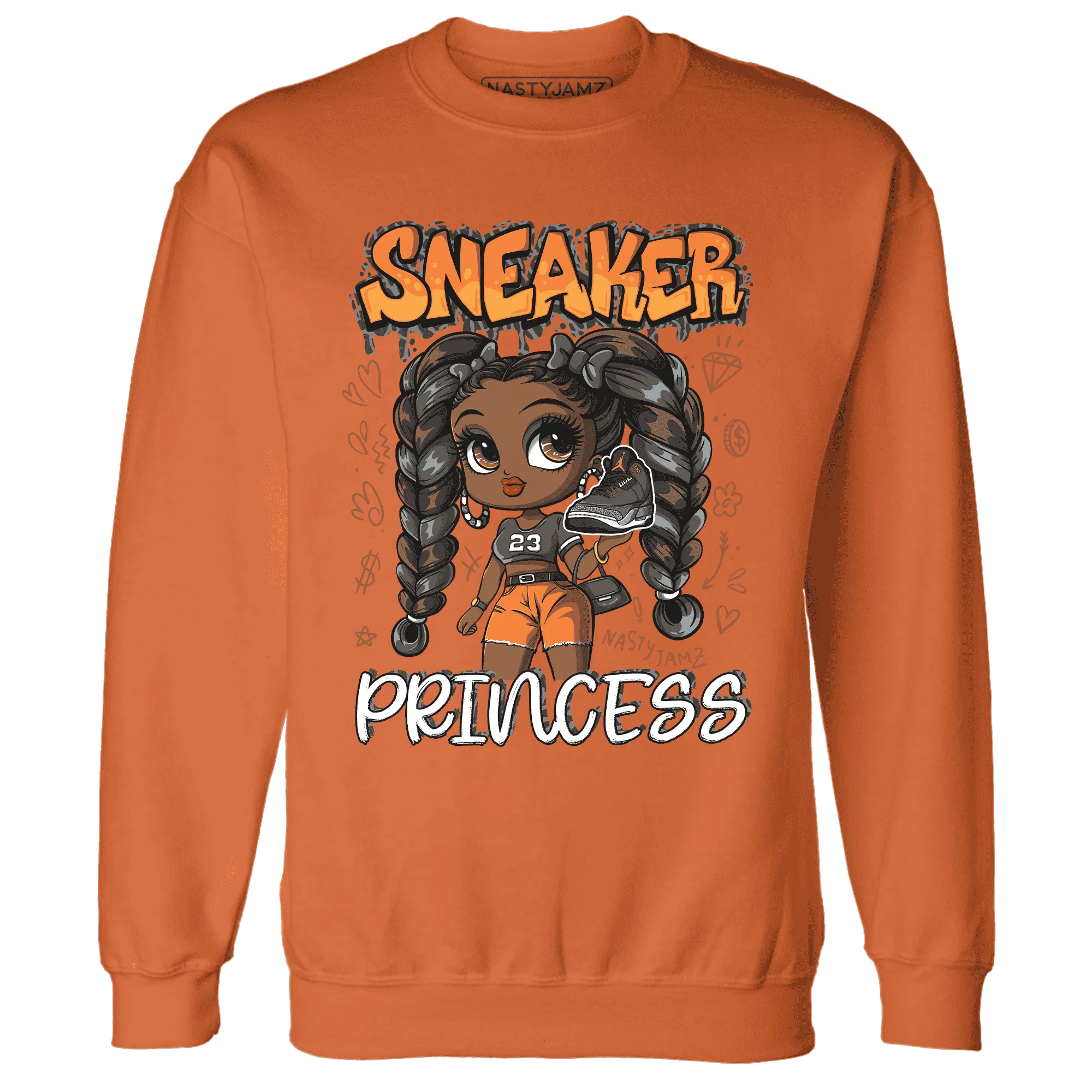 Fear-Pack-3s-Sweatshirt-Match-Sneaker-Princess