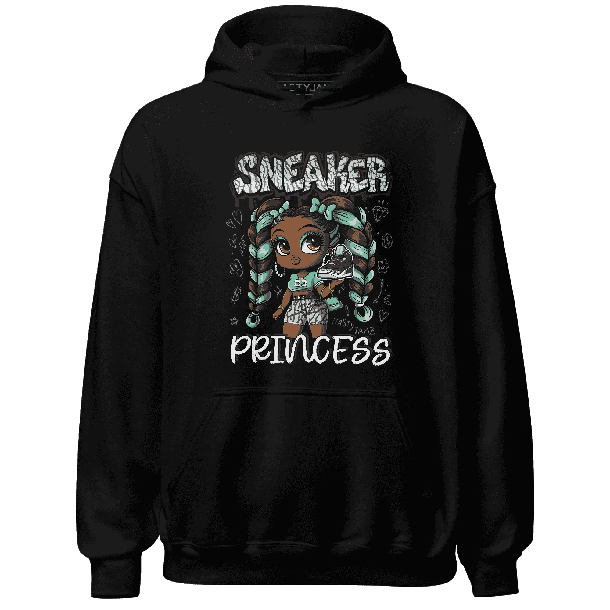 Green-Glow-3s-Hoodie-Match-Sneaker-Princess