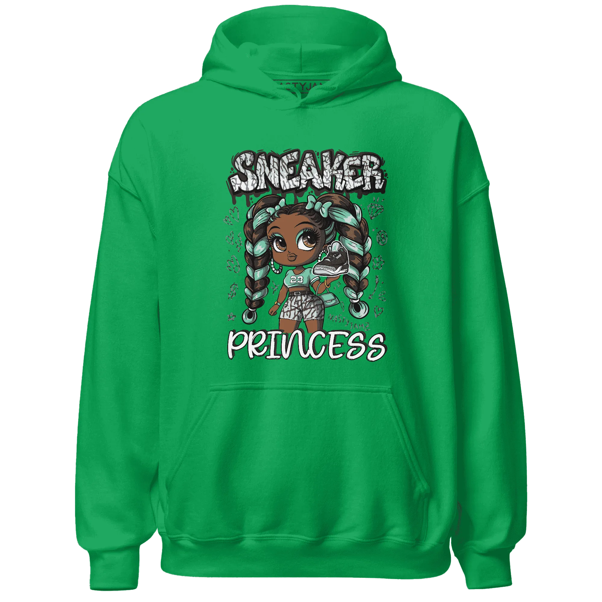 Green-Glow-3s-Hoodie-Match-Sneaker-Princess