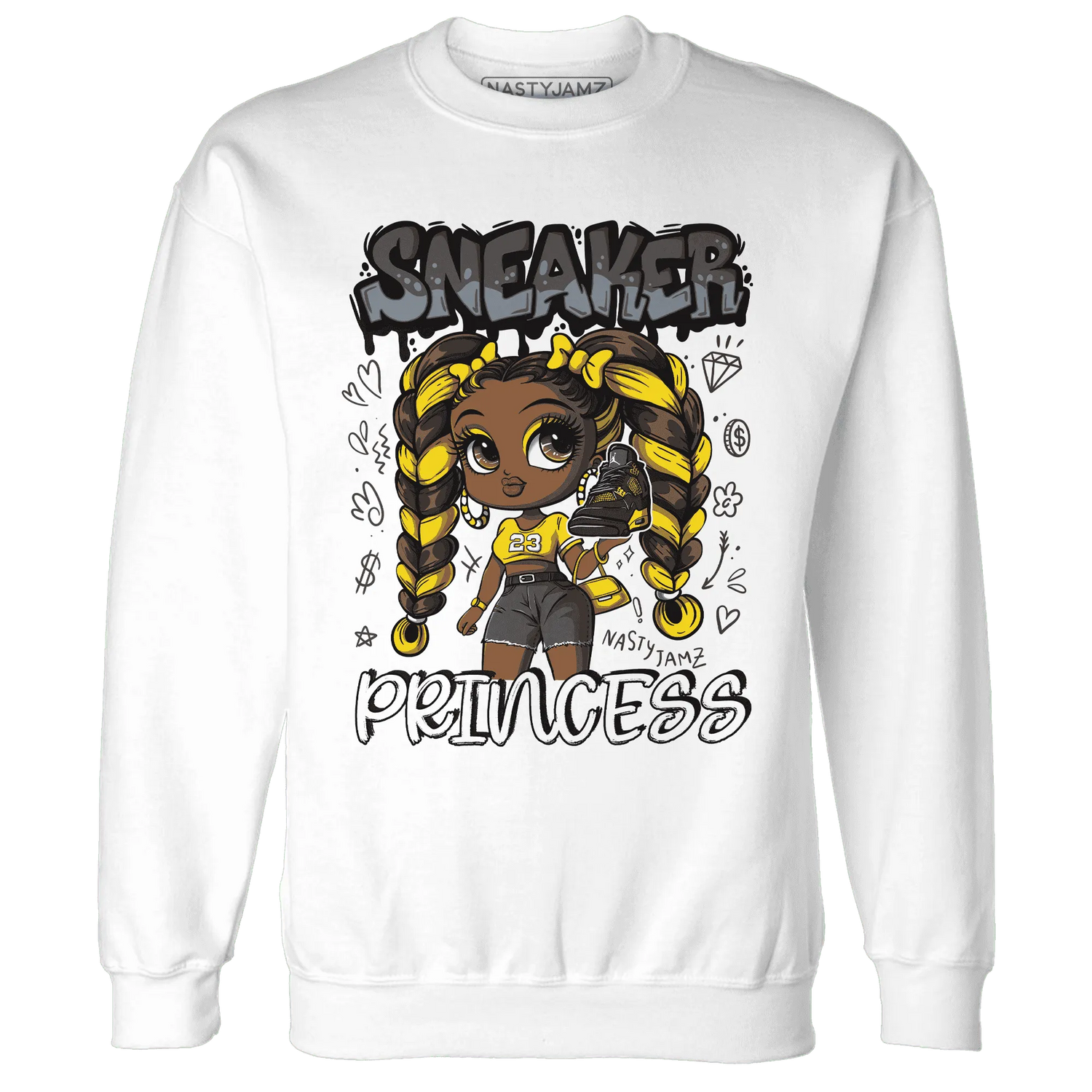 Thunder-4s-Sweatshirt-Match-Sneaker-Princess