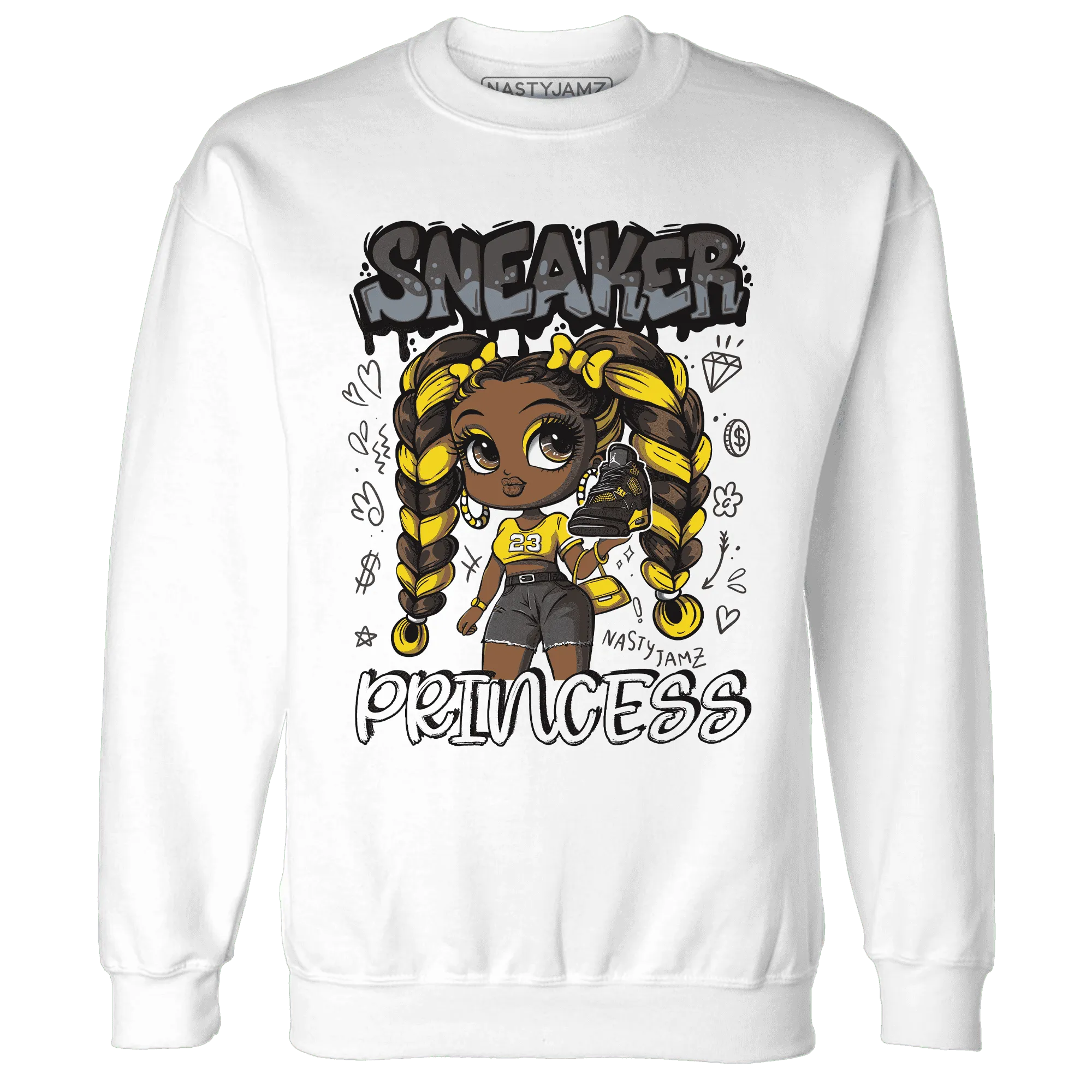 Thunder-4s-Sweatshirt-Match-Sneaker-Princess