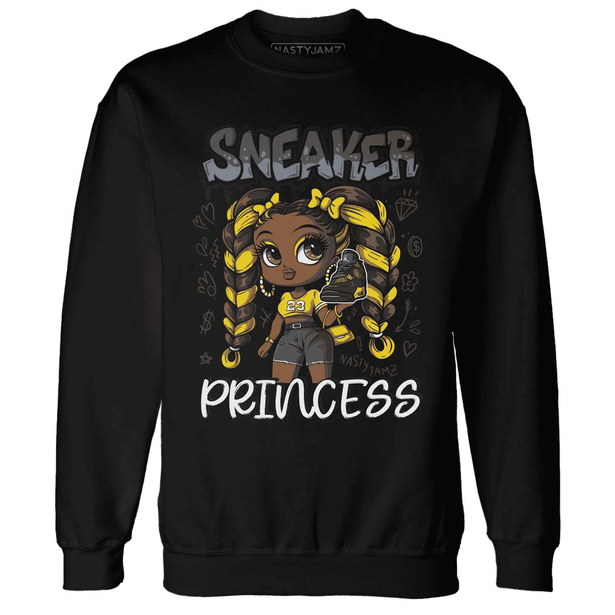 Thunder-4s-Sweatshirt-Match-Sneaker-Princess