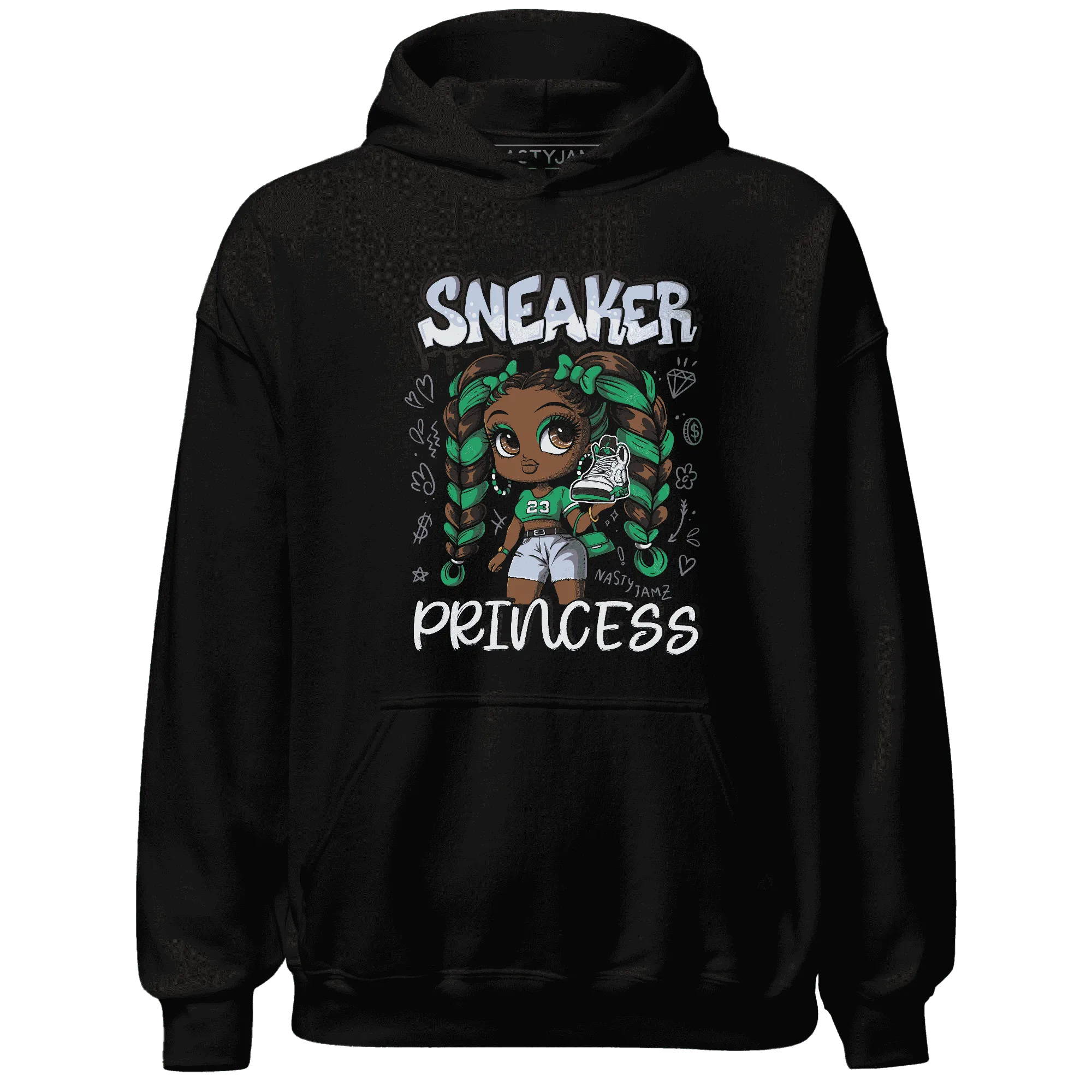 Lucky-Green-5s-Hoodie-Match-Sneaker-Princess