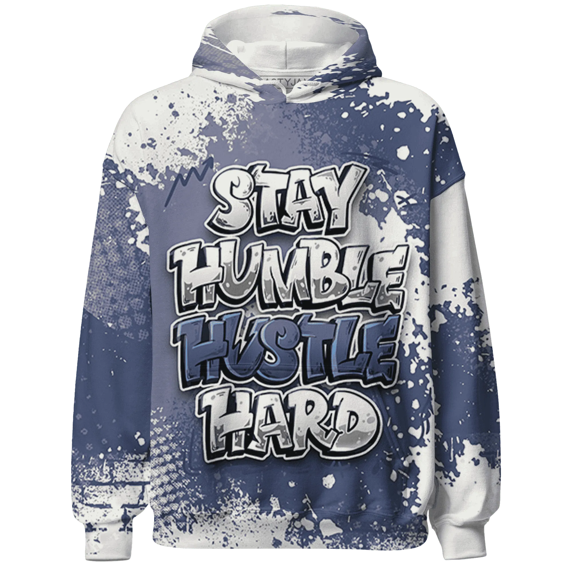 Low-Diffused-Blue-11s-Hoodie-Match-Stay-Humble-Hustle-Hard-3D