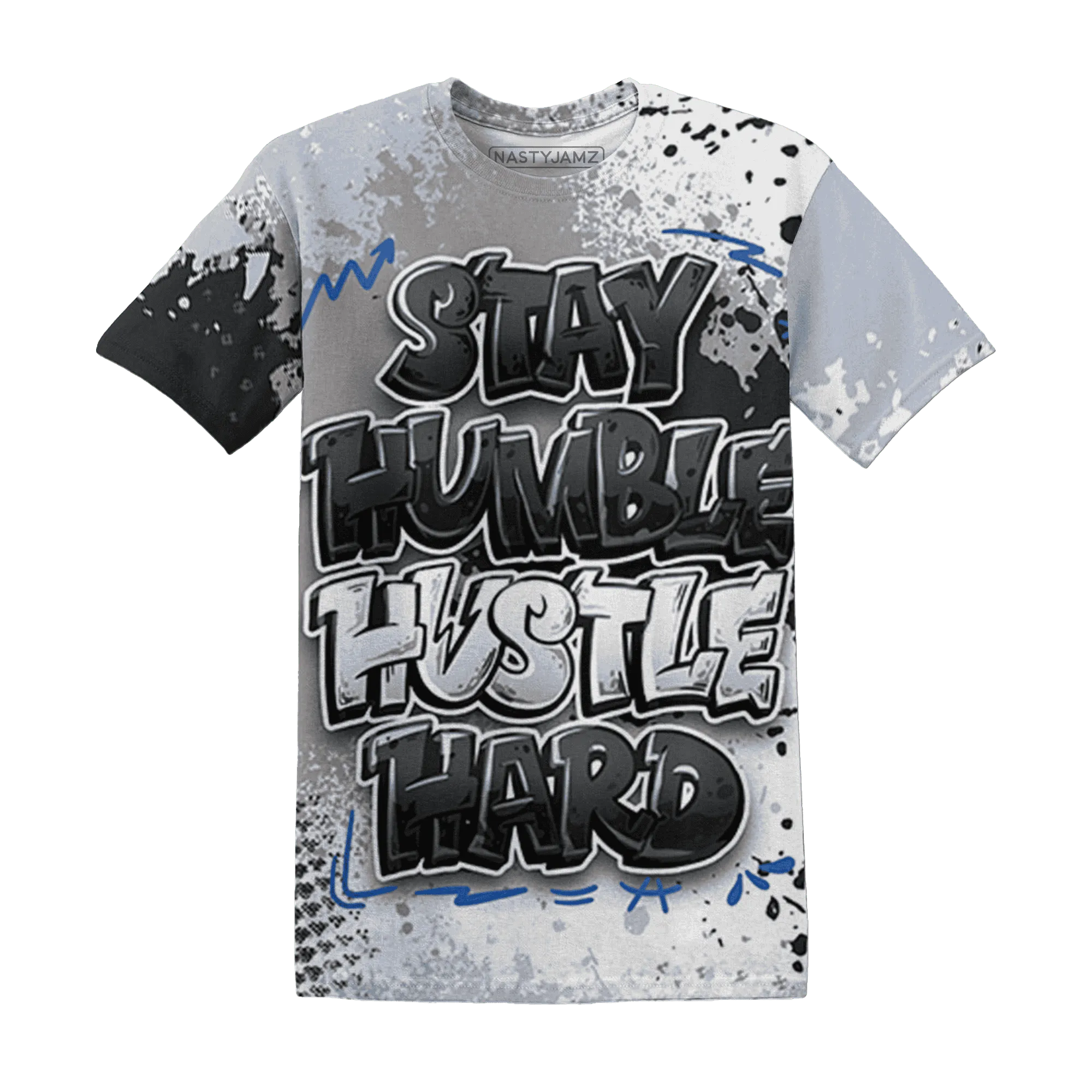 Low-Space-Jamz-11s-T-Shirt-Match-Stay-Humble-Hustle-Hard-3D