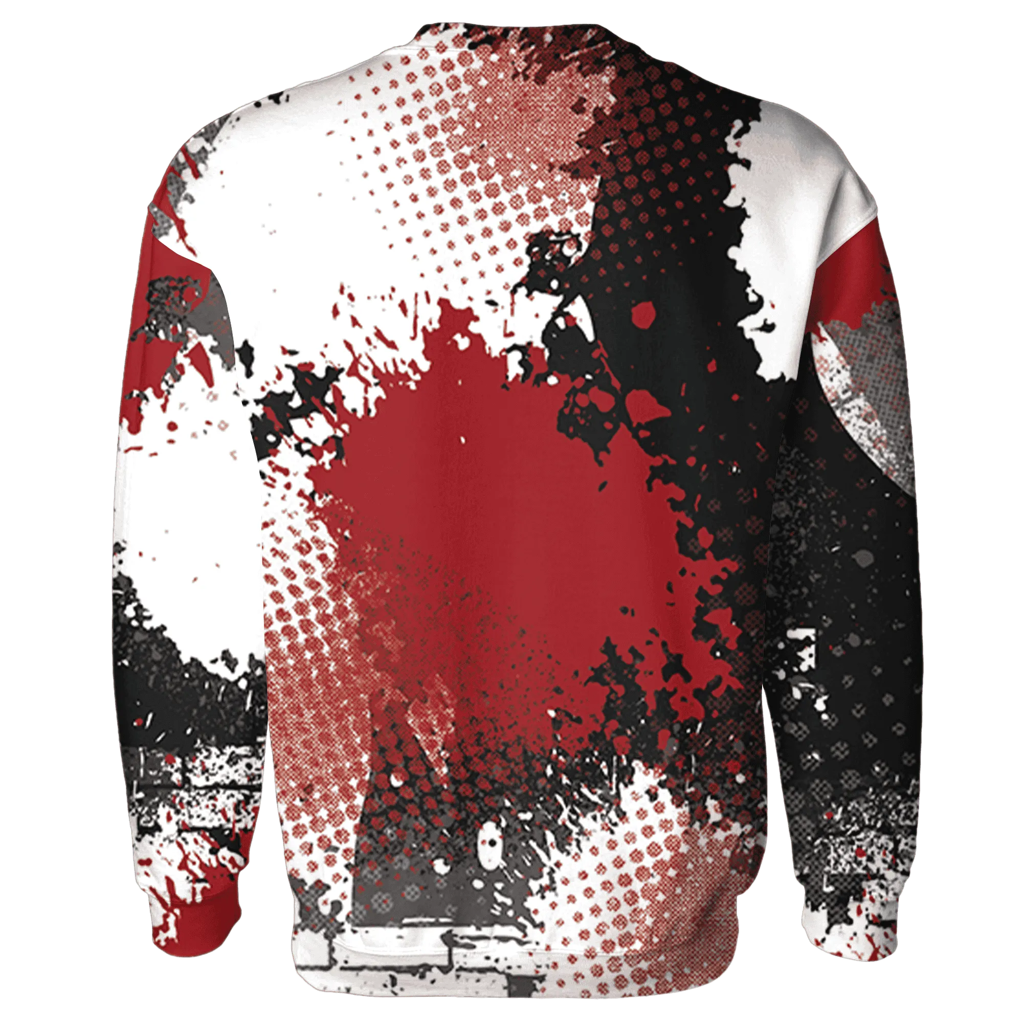 Retro-Red-Taxi-12s-Sweatshirt-Match-Stay-Humble-Hustle-Hard-3D