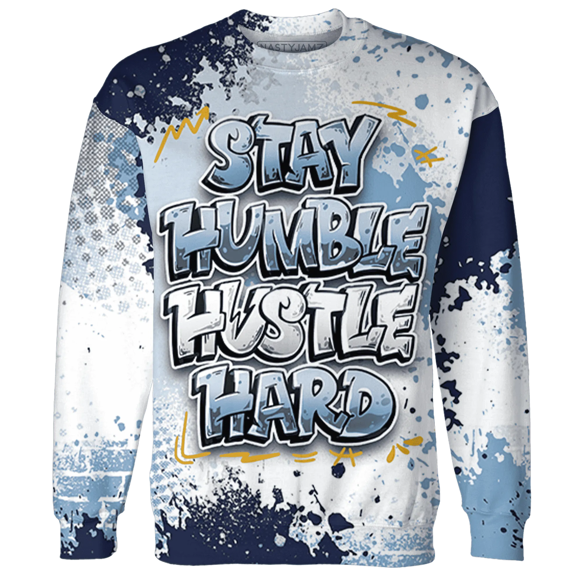 First-In-Flight-1s-Sweatshirt-Match-Stay-Humble-Hustle-Hard-3D