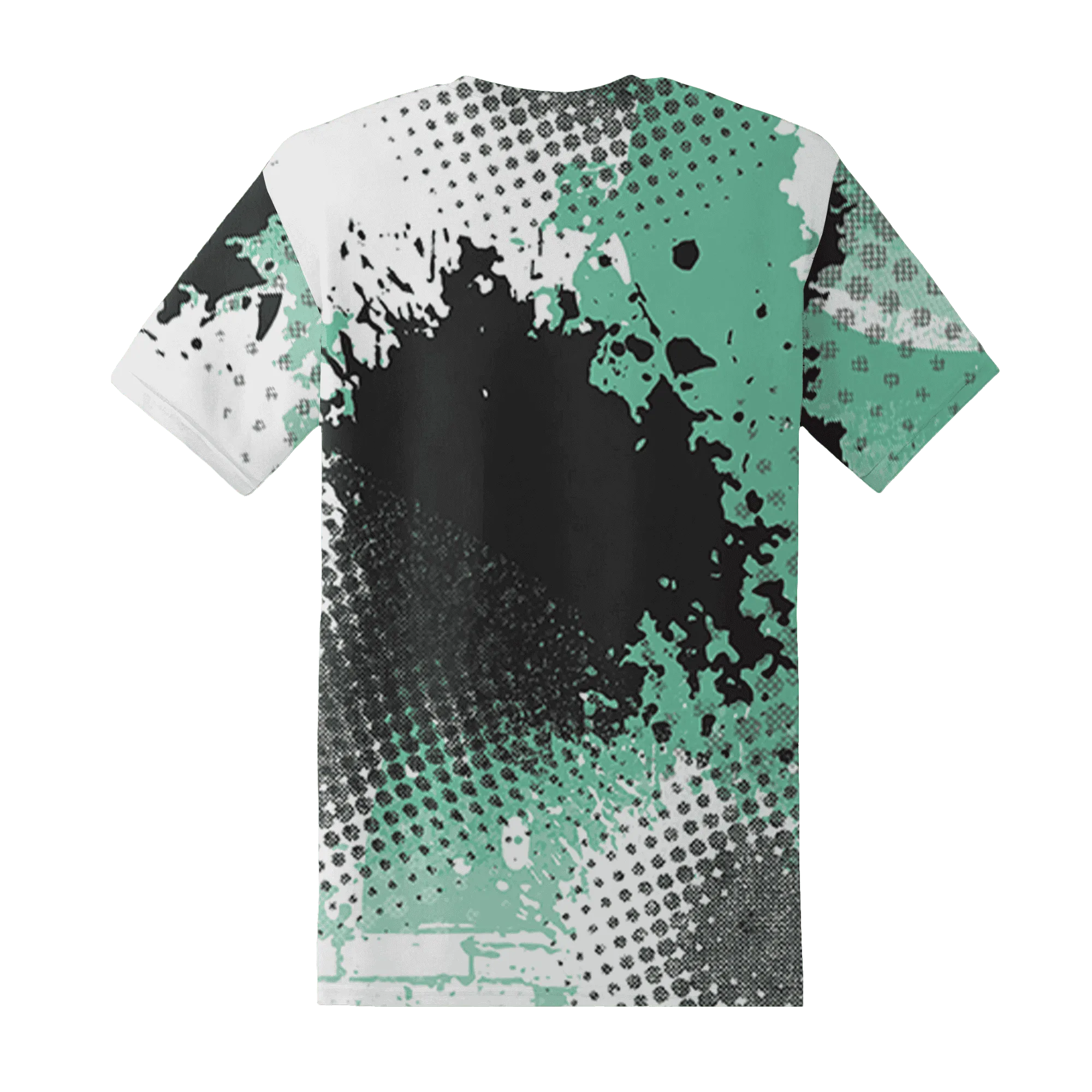 High-OG-Green-Glow-1s-T-Shirt-Match-Stay-Humble-Hustle-Hard-3D