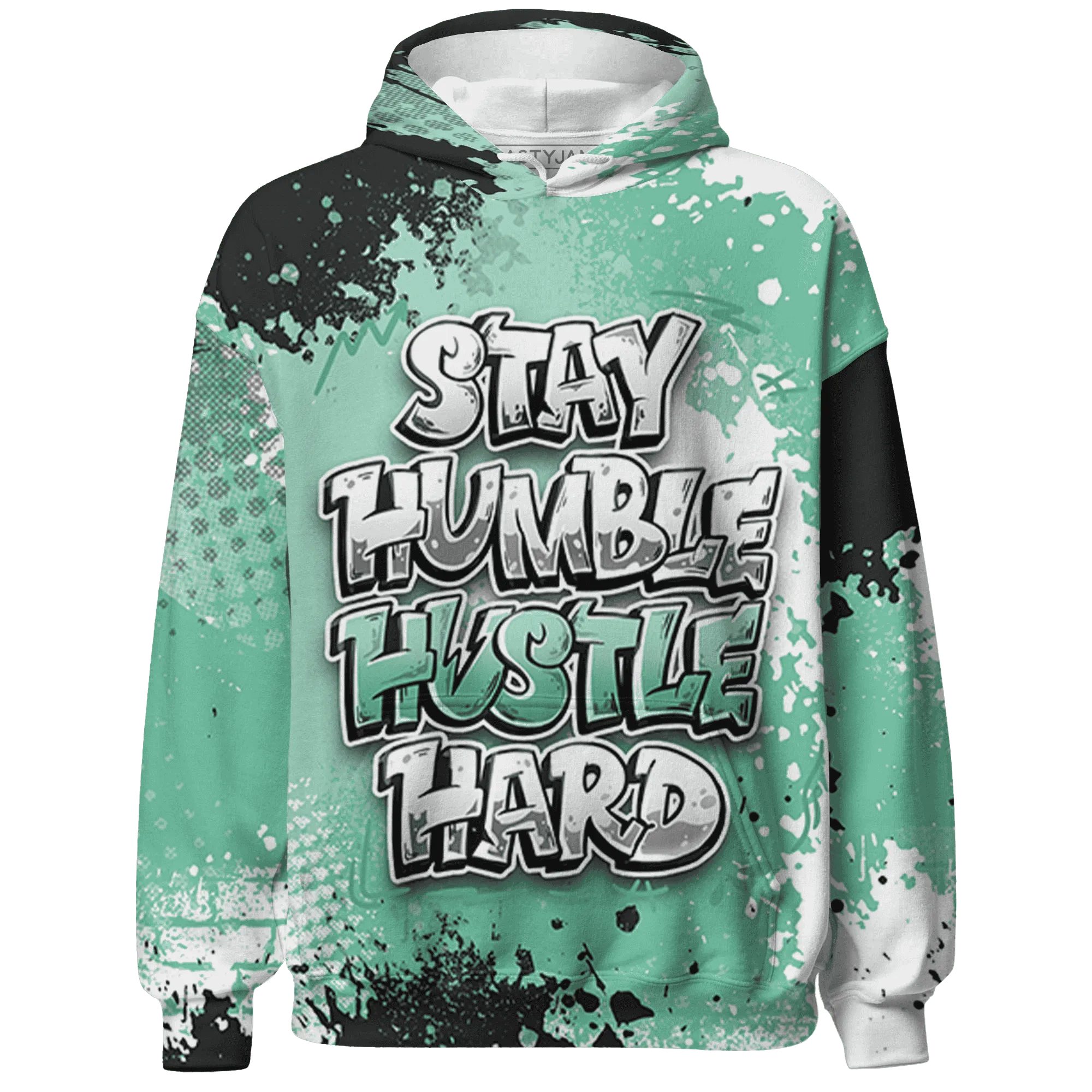 High-OG-Green-Glow-1s-Hoodie-Match-Stay-Humble-Hustle-Hard-3D