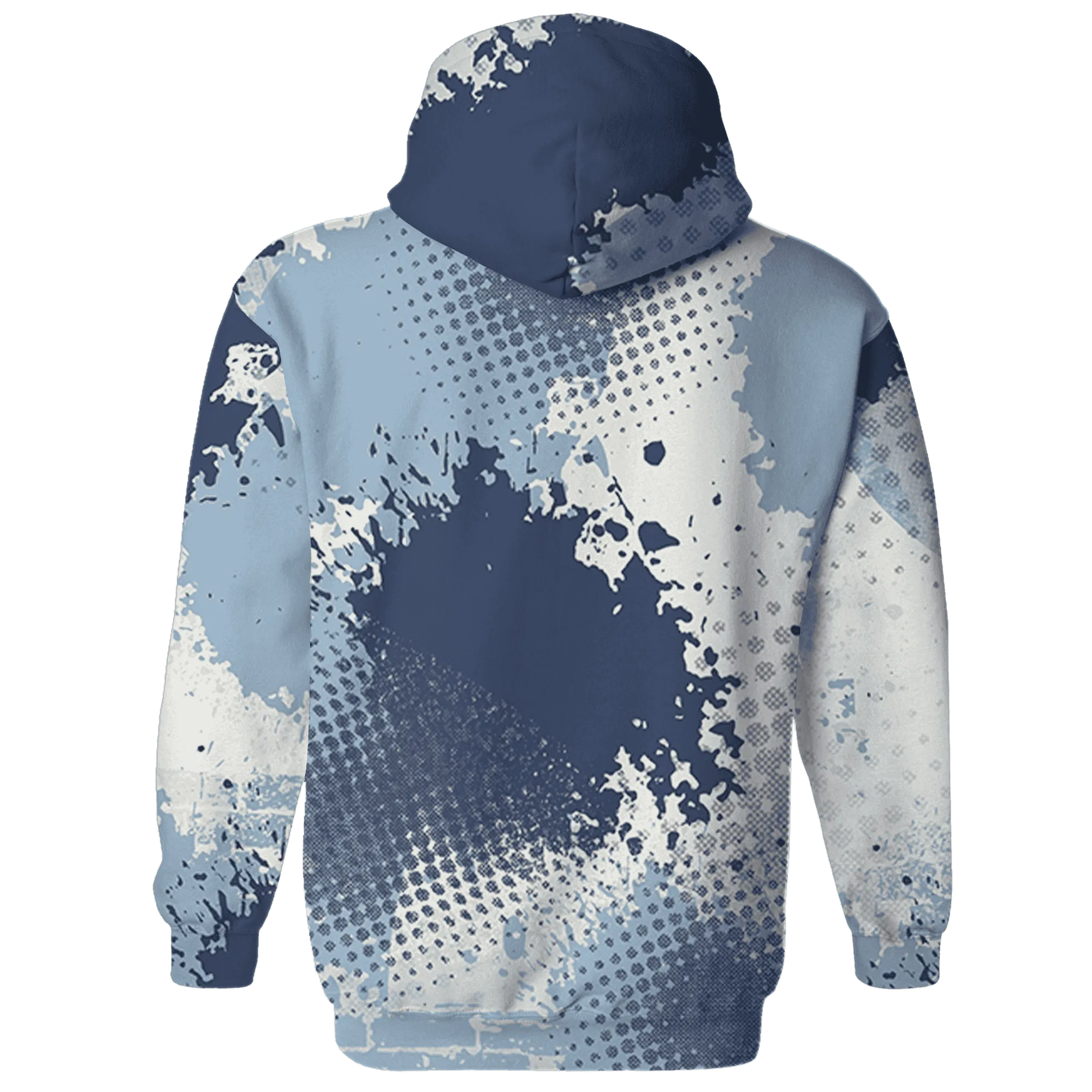 Mid-Diffused-Blue-Grey-1s-Hoodie-Match-Stay-Humble-Hustle-Hard-3D