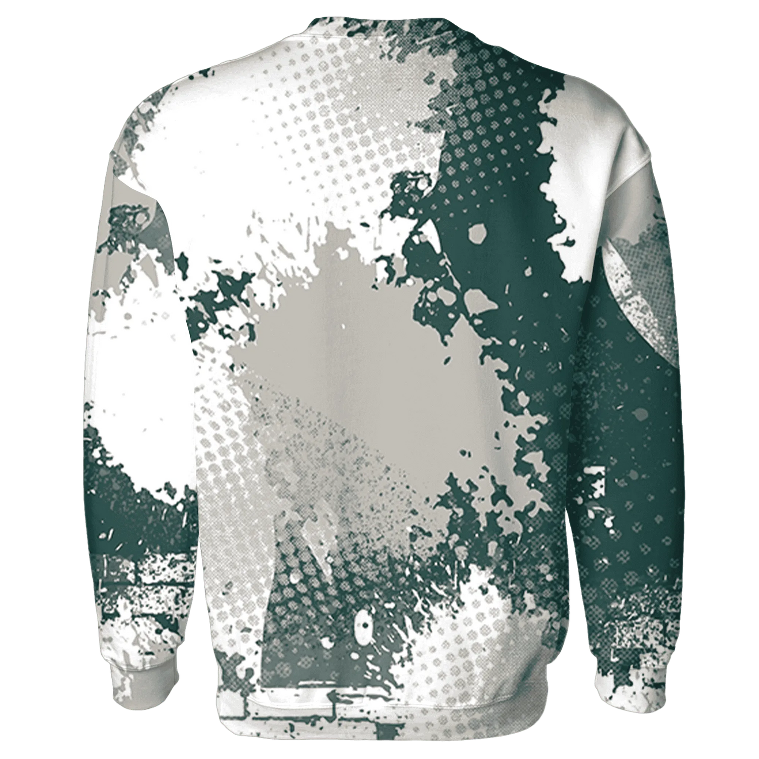 Oxidized-Green-4s-Sweatshirt-Match-Stay-Humble-Hustle-Hard-3D