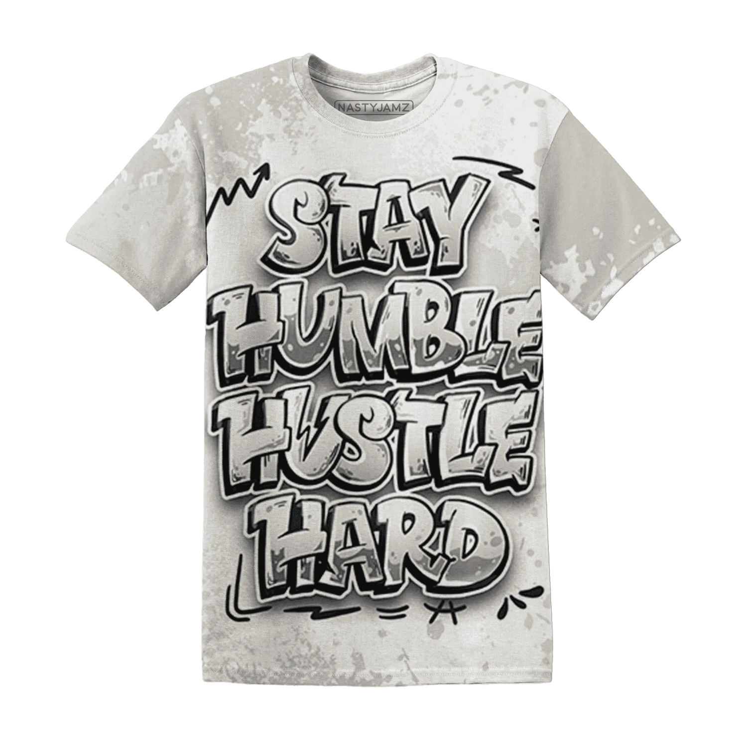 SE-Sail-5s-T-Shirt-Match-Stay-Humble-Hustle-Hard-3D