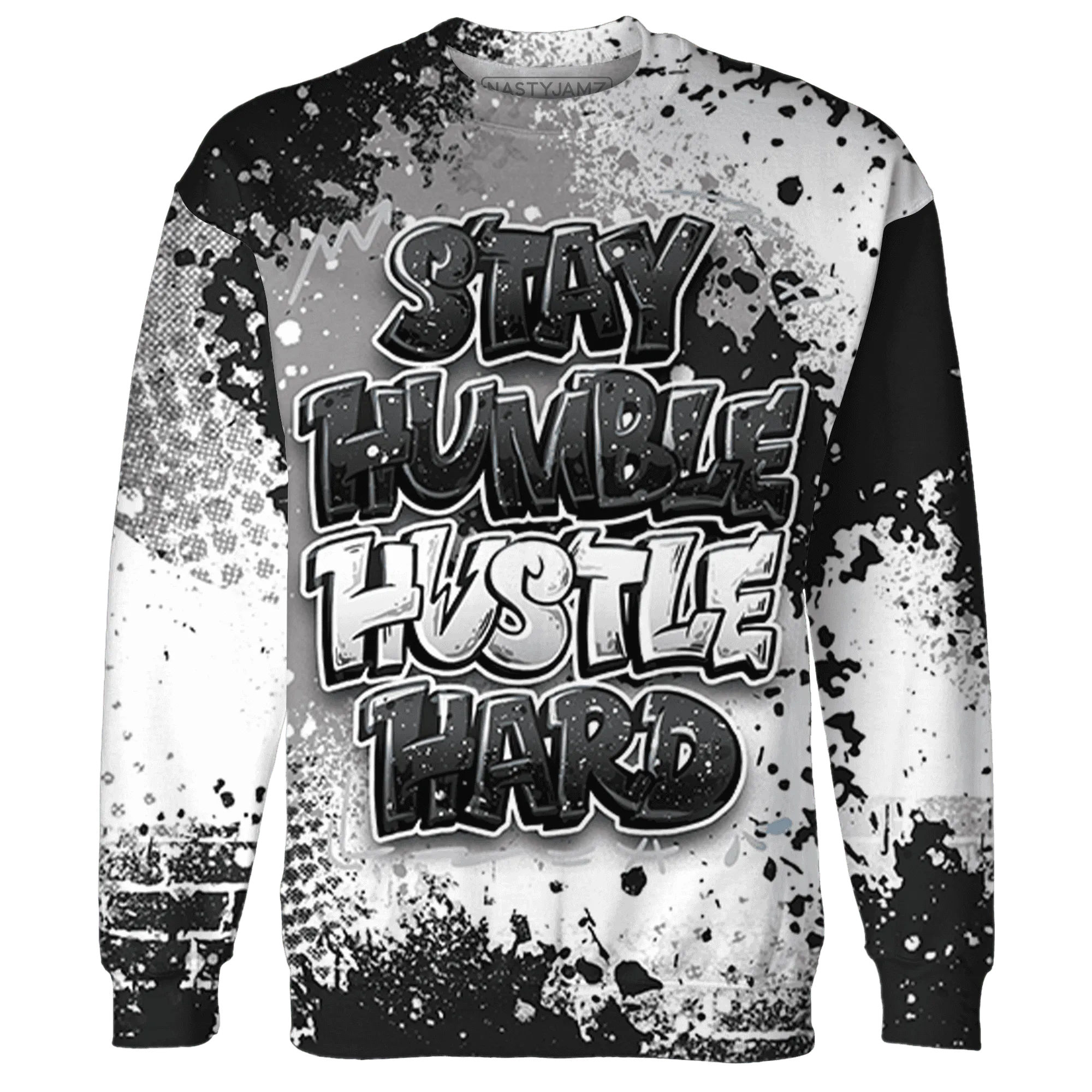 Reverse-Oreo-6s-Sweatshirt-Match-Stay-Humble-Hustle-Hard-3D
