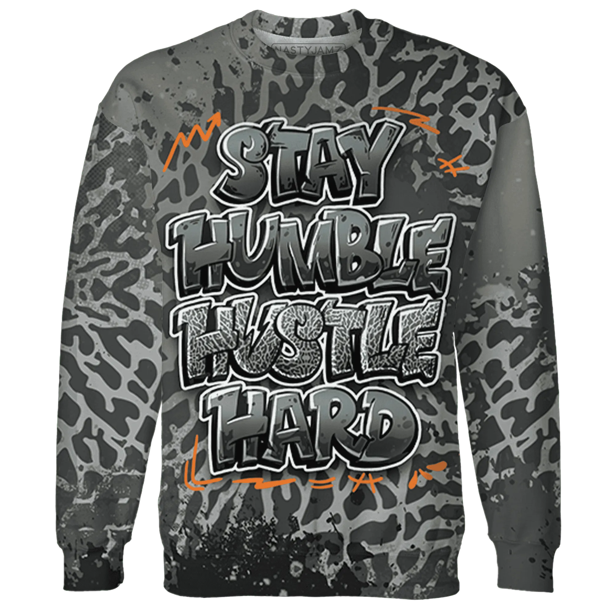 Fear-Pack-3s-Sweatshirt-Match-Stay-Humble-Hustle-Hard-3D