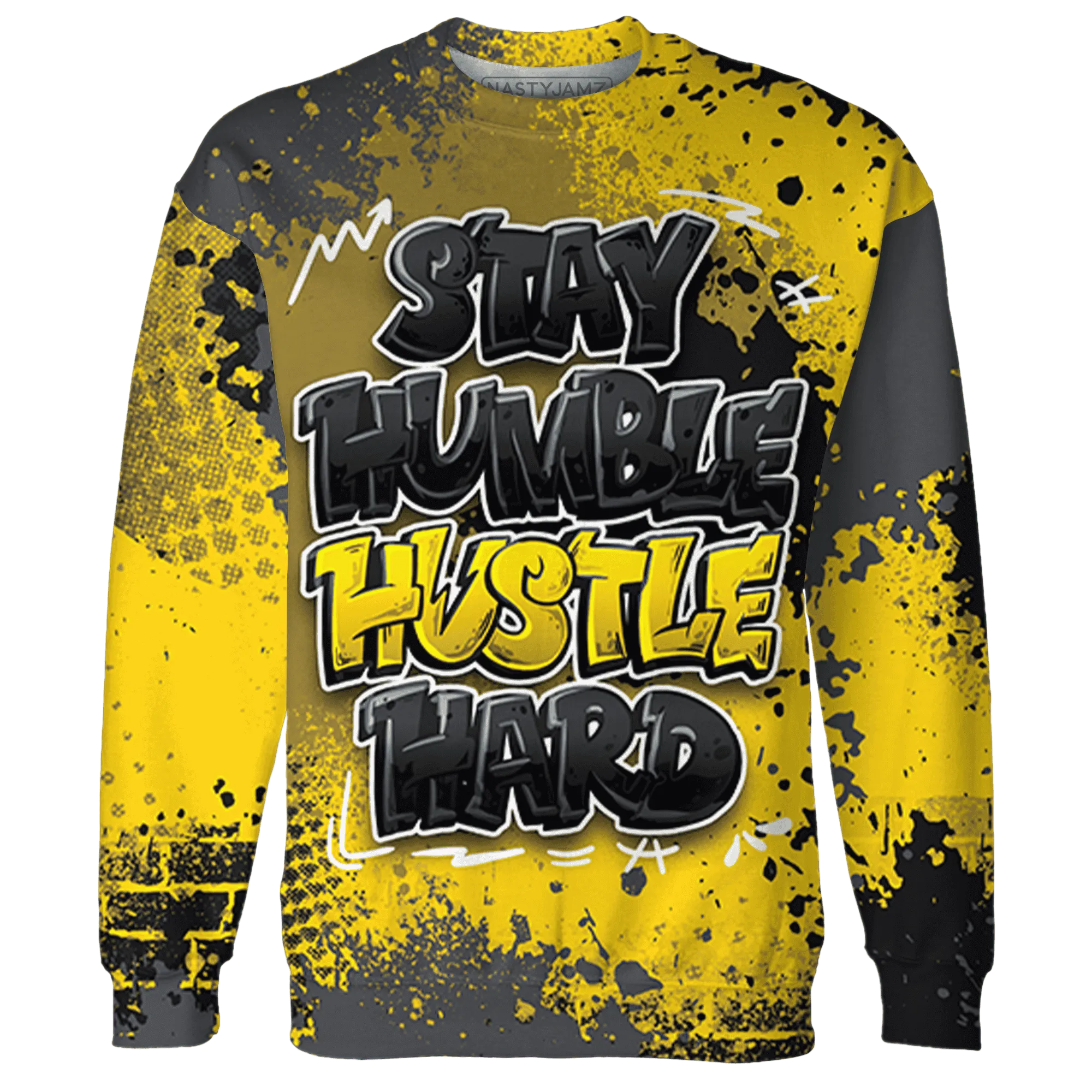 Thunder-4s-Sweatshirt-Match-Stay-Humble-Hustle-Hard-3D