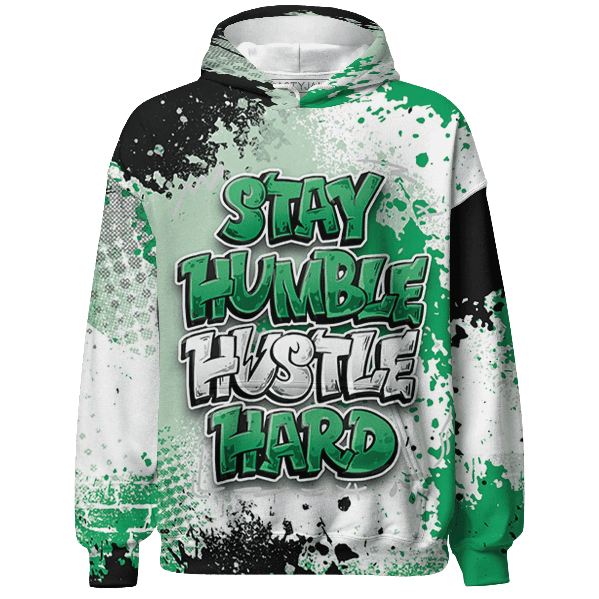 Lucky-Green-5s-Hoodie-Match-Stay-Humble-Hustle-Hard-3D