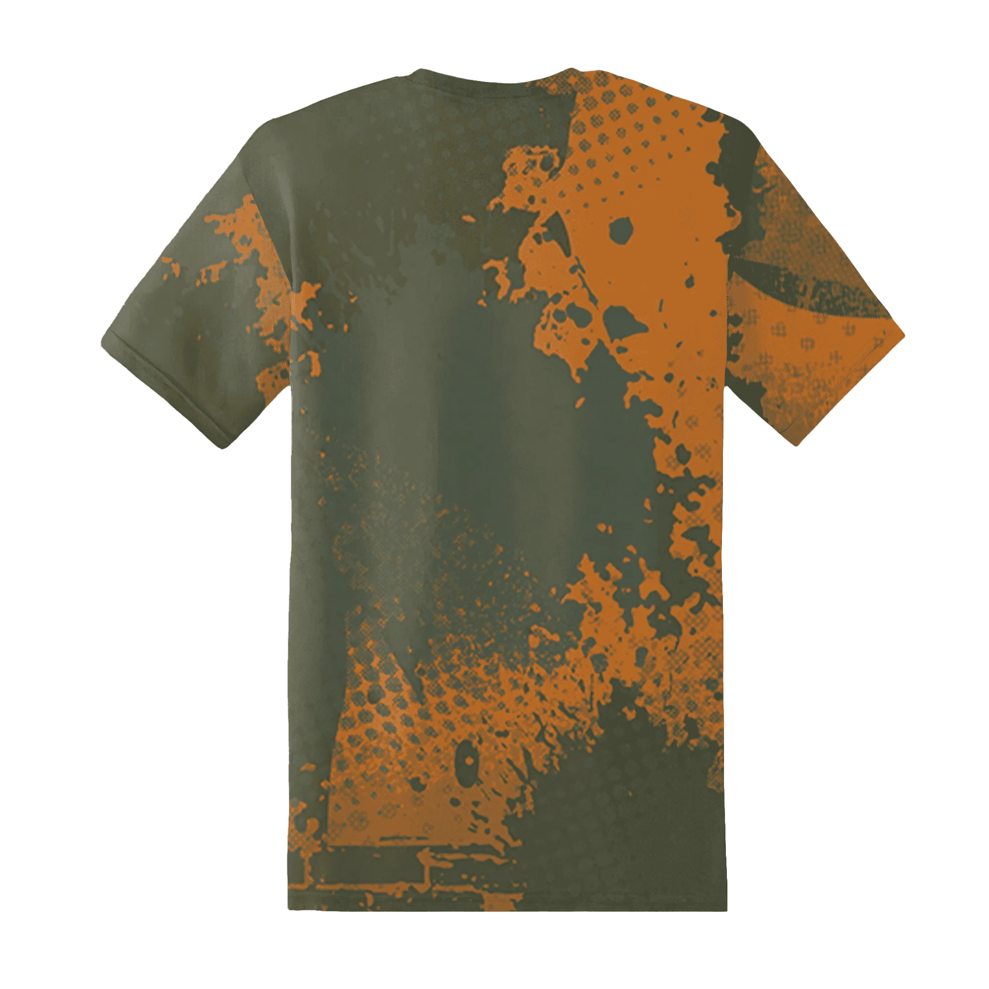 Olive-5s-T-Shirt-Match-Stay-Humble-Hustle-Hard-3D