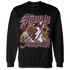 High White Team Red 1s Sweatshirt Match Step Into Juneteenth - NastyJamz