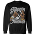 Retro High OG Black White 1s Sweatshirt Match Step Into Juneteenth - NastyJamz
