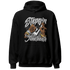 Retro High OG Black White 1s Hoodie Match Step Into Juneteenth - NastyJamz